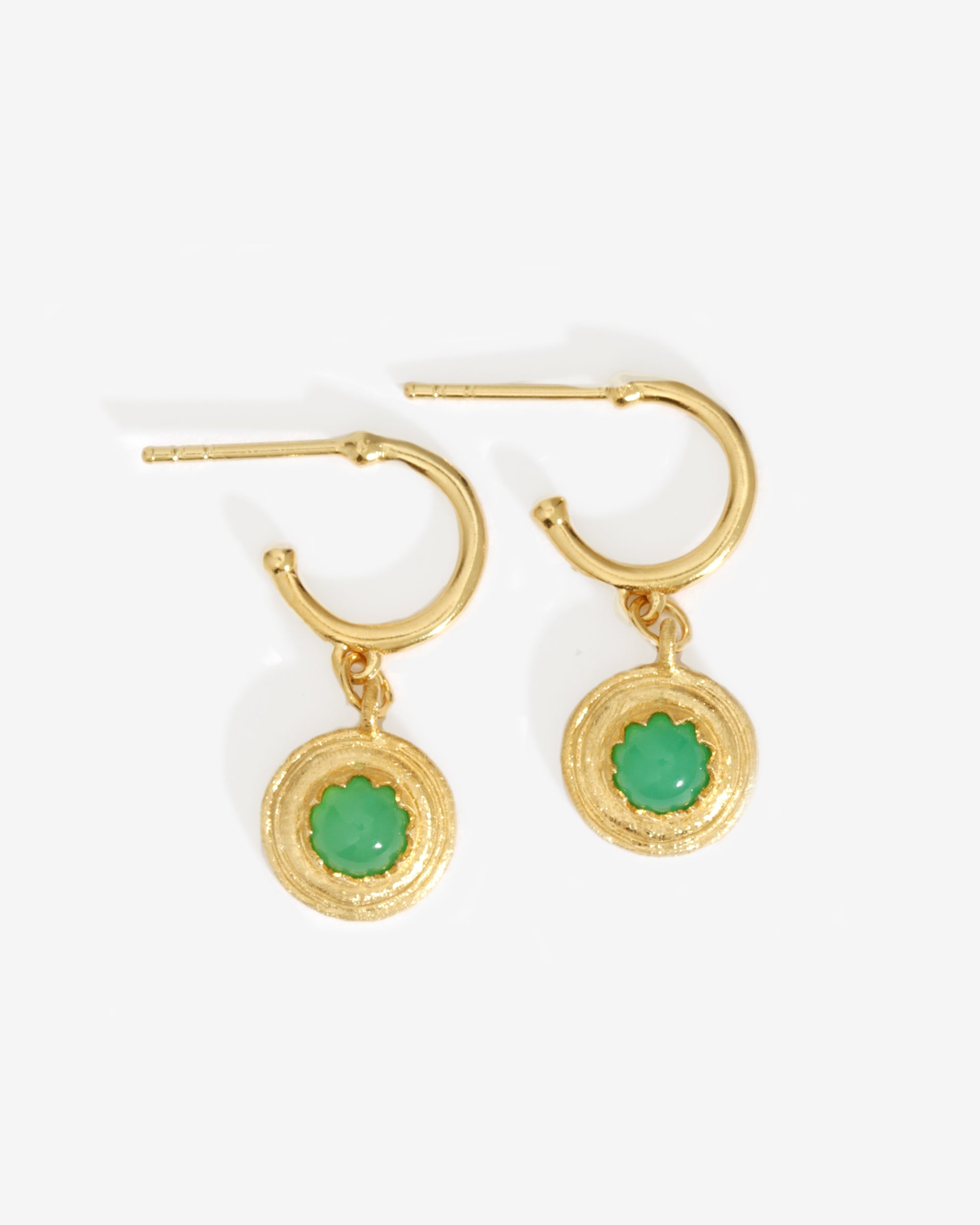 Temple of the Sun Cora Earrings Gold Vermeil