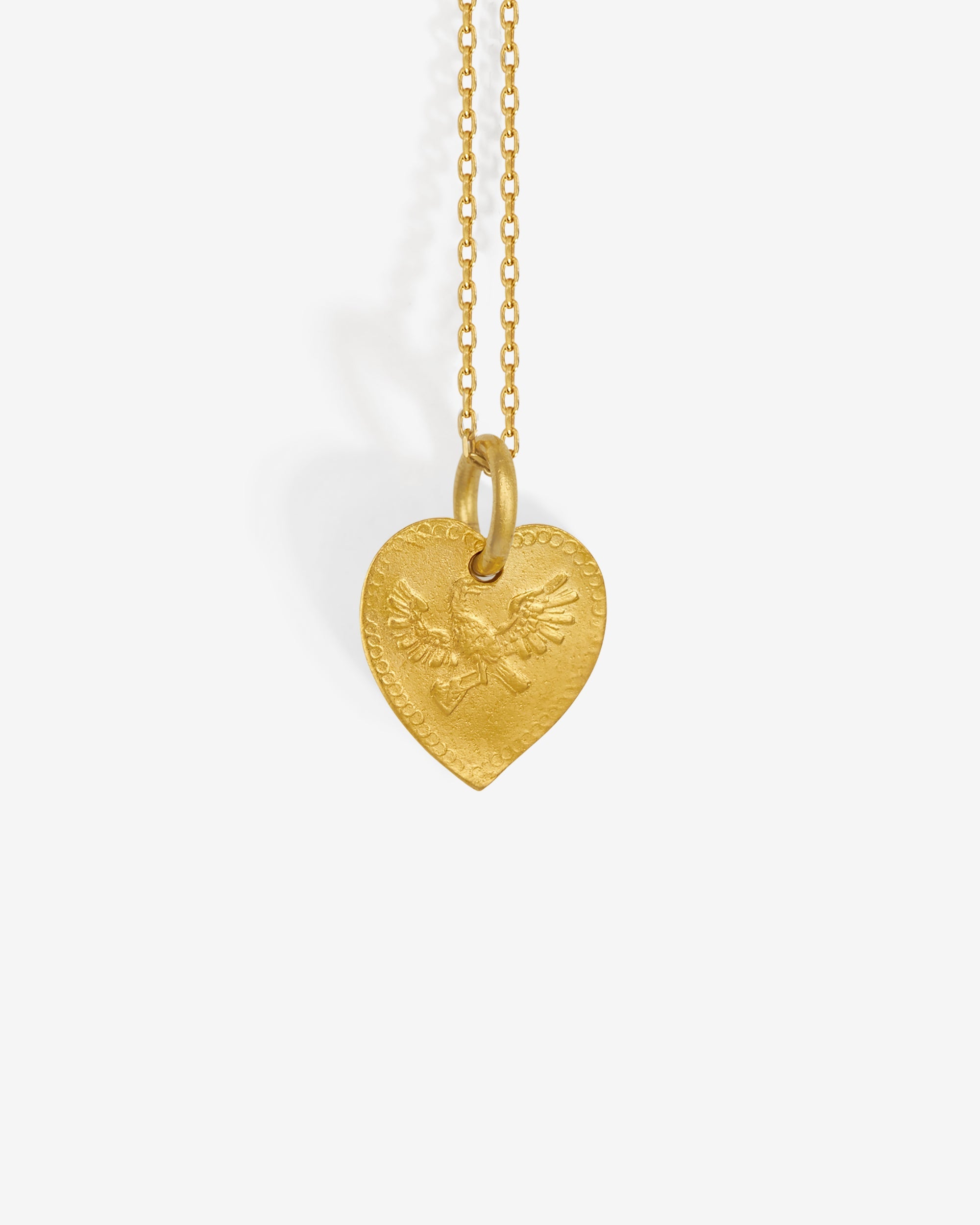 Temple of the Sun Courage Necklace Solid Gold