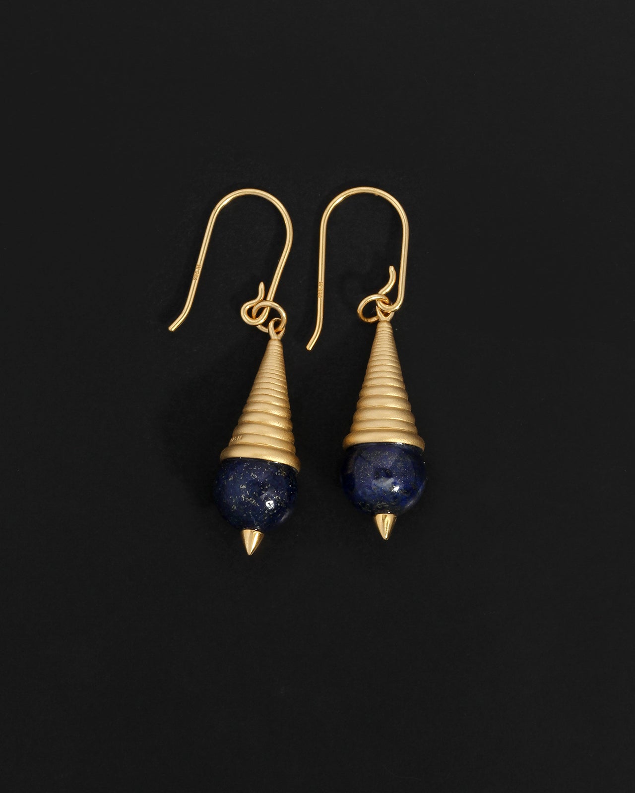 Temple of the Sun Danu Earrings Gold Vermeil