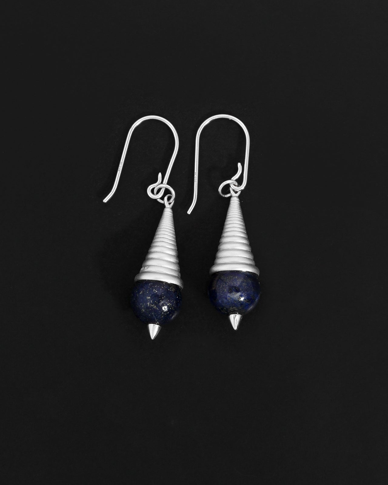 Temple of the Sun Danu Earrings Silver