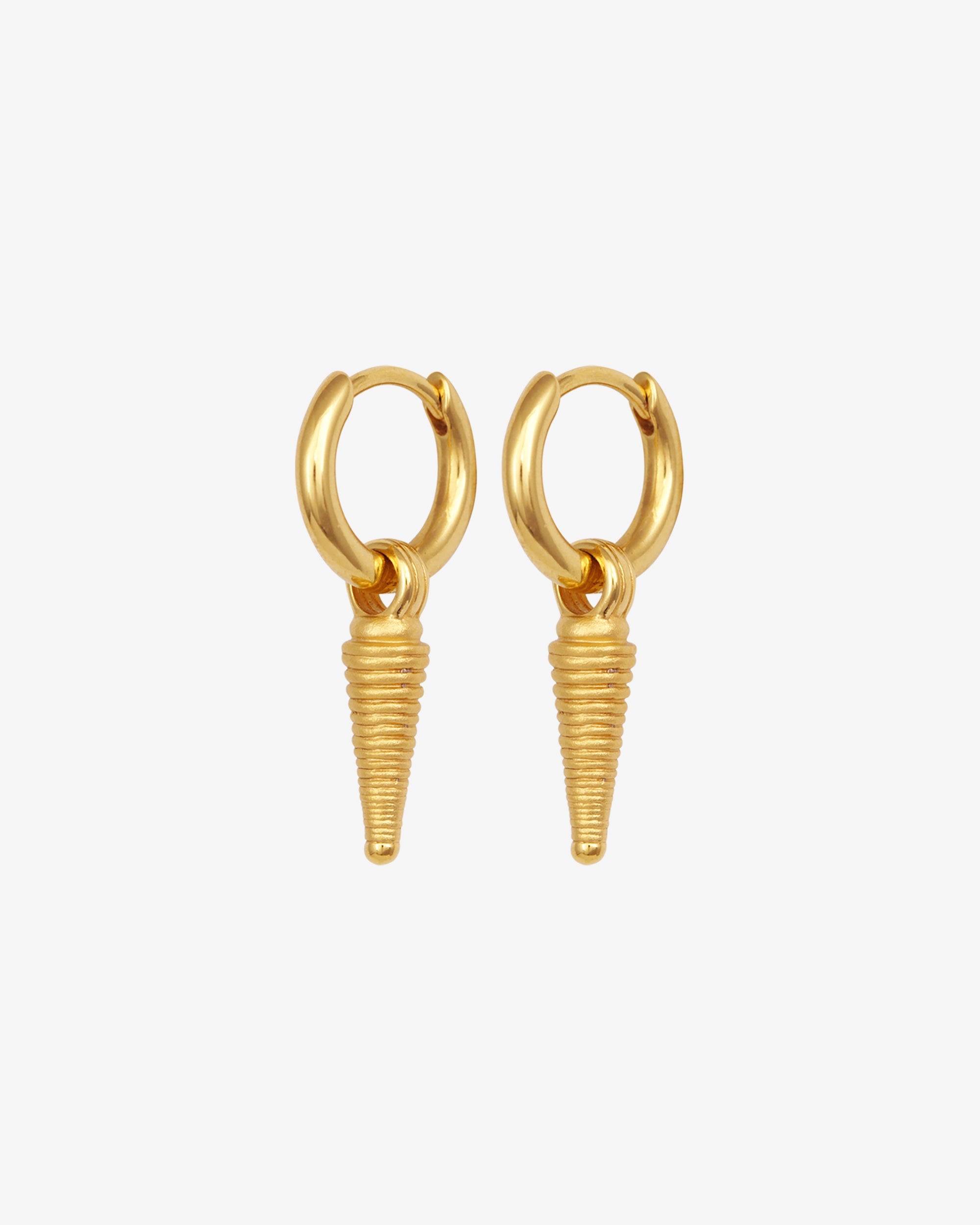 Temple of the Sun Echo Earrings Gold Vermeil