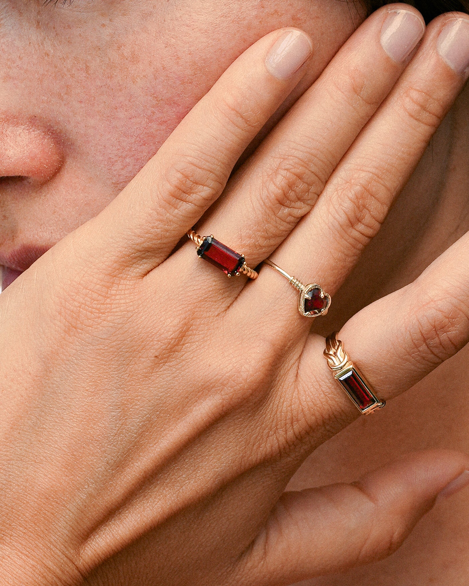 Ember Ring Gold Vermeil