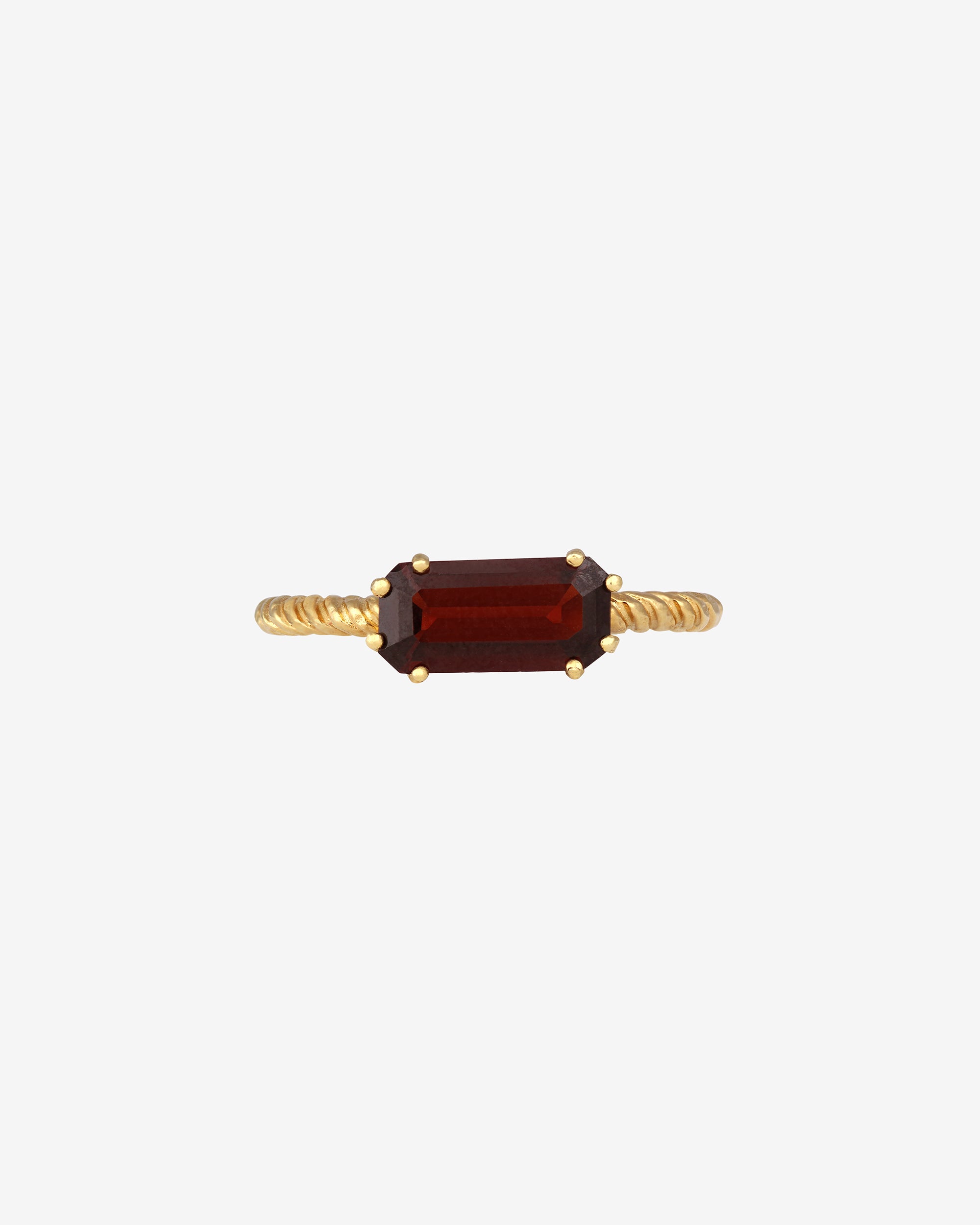 Temple of the Sun Ember Ring Gold Vermeil