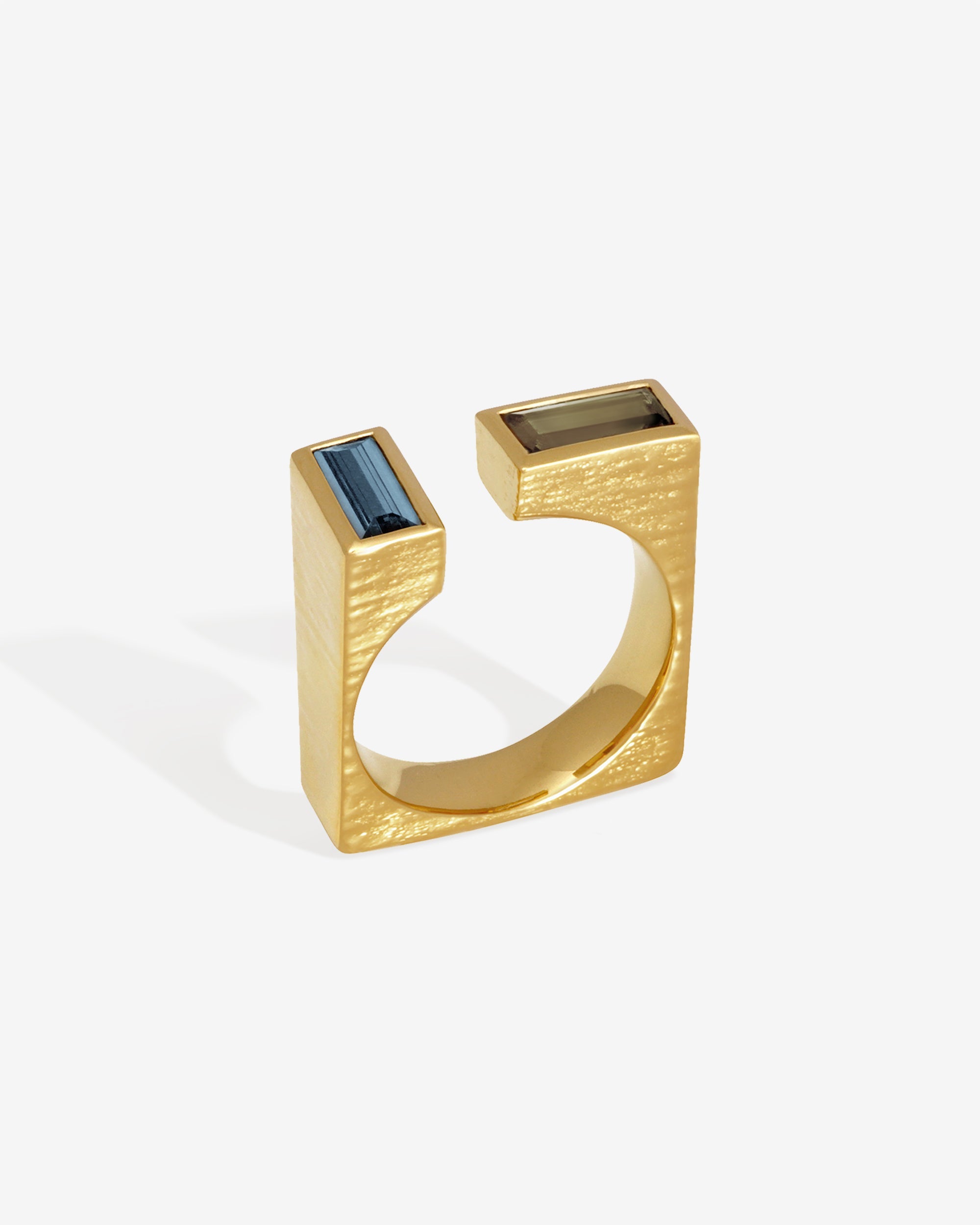 Temple of the Sun Enki Ring Gold Vermeil