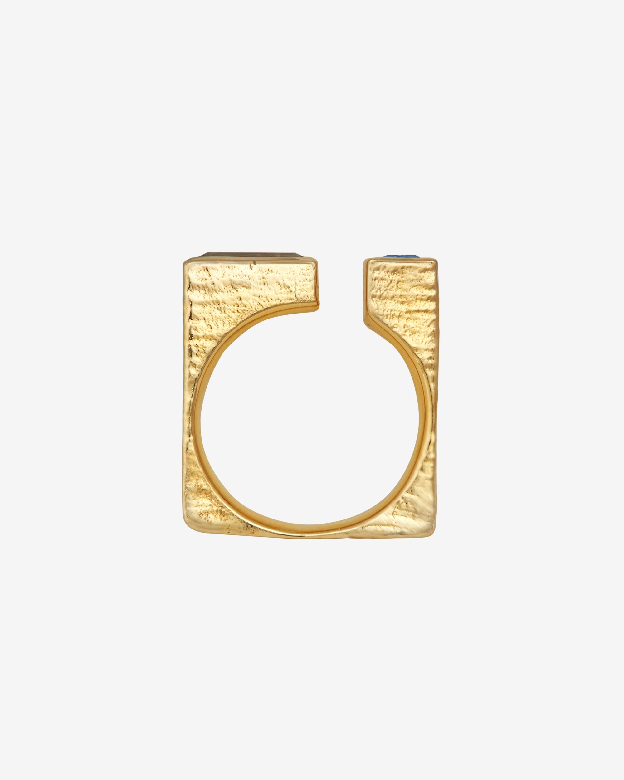 Temple of the Sun Enki Ring Gold Vermeil