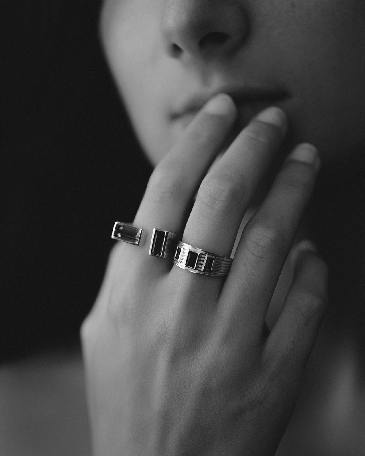 Temple of the Sun Enki Ring Silver