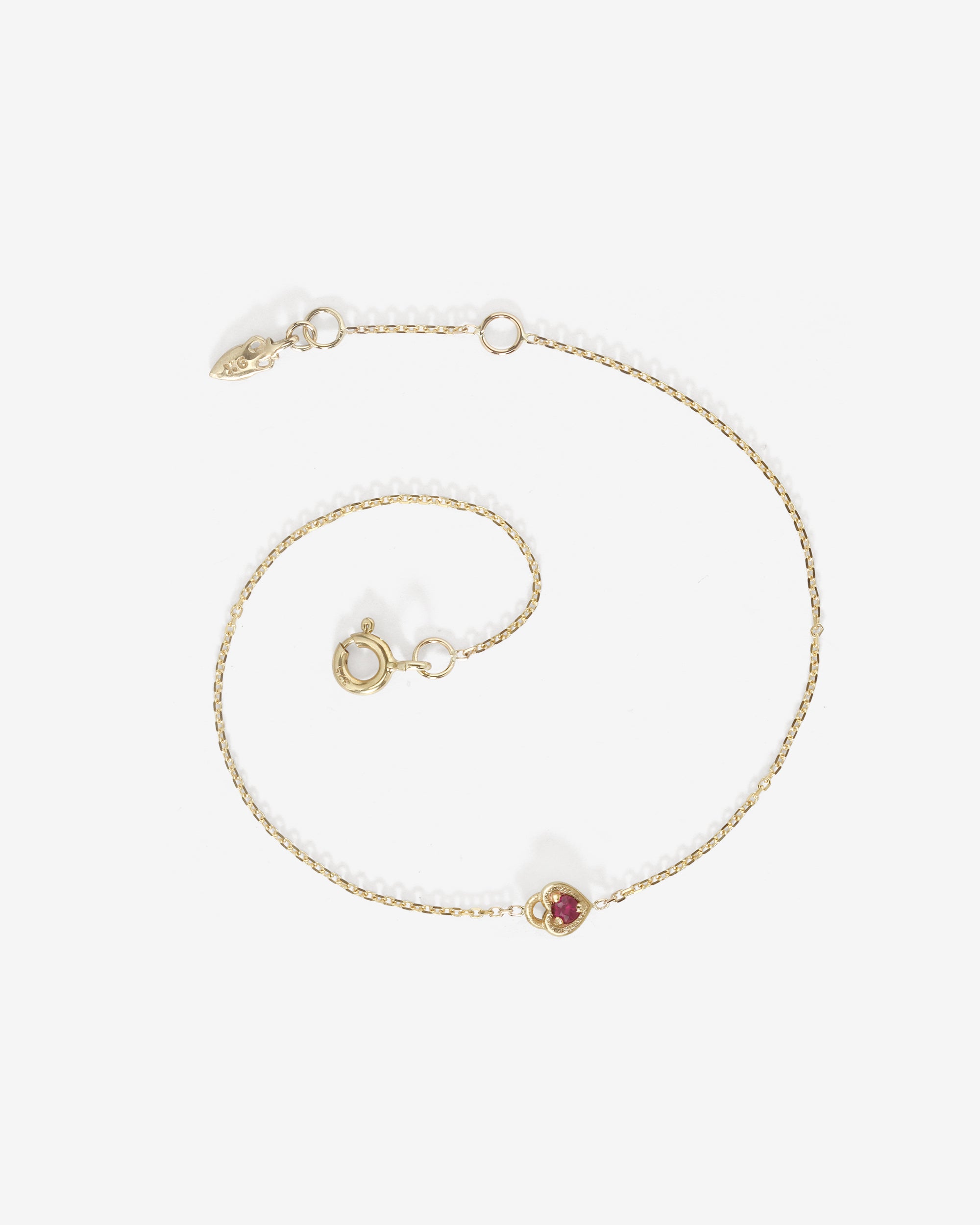 Temple of the Sun Eos Bracelet Ruby Solid Gold