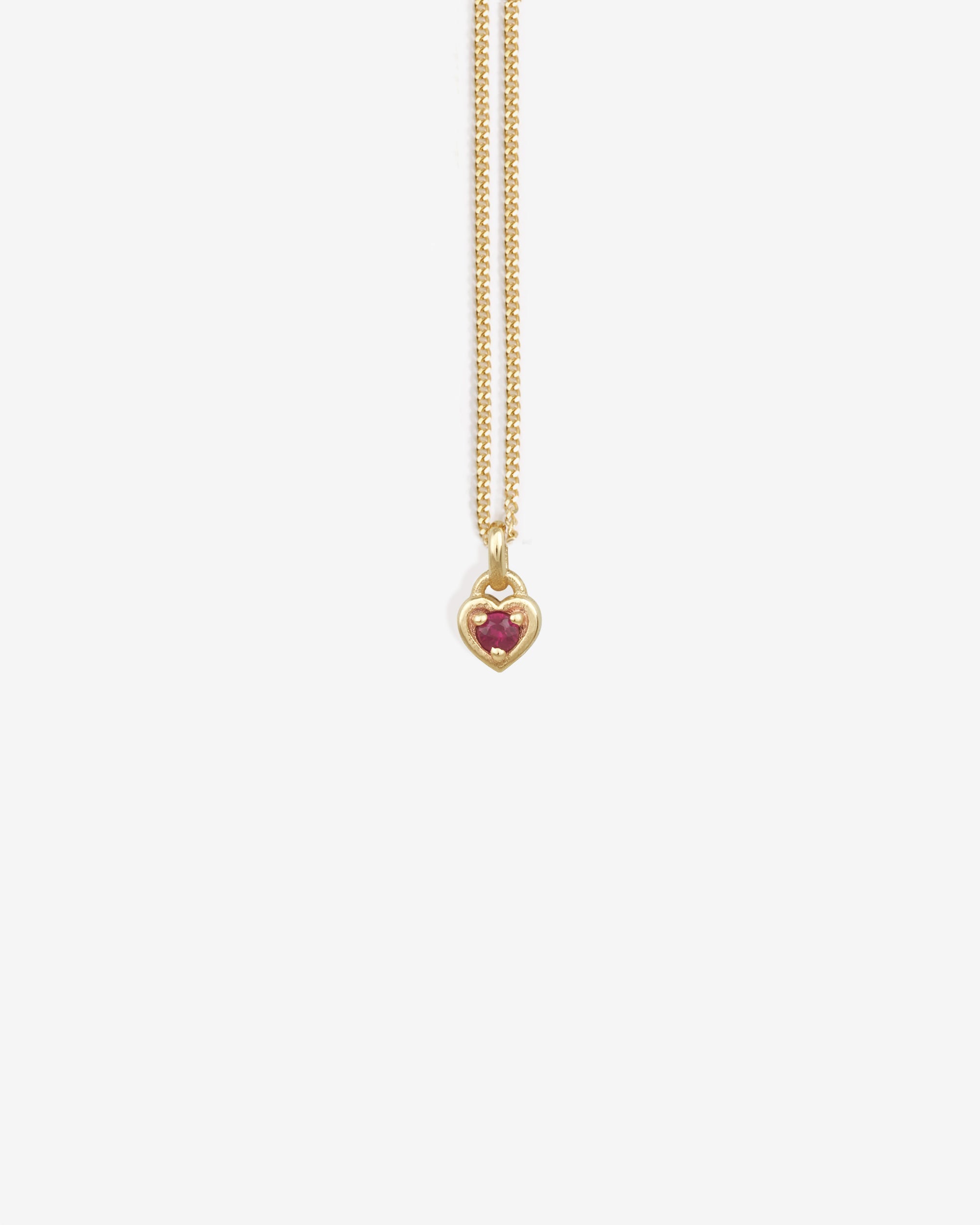 Temple of the Sun Eos Necklace Ruby Solid Gold