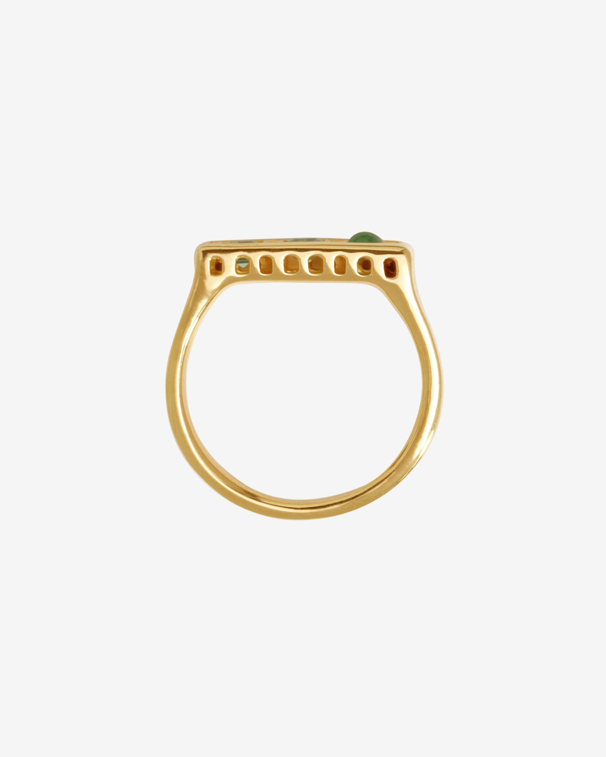 Temple of the Sun Florence Ring Gold Vermeil