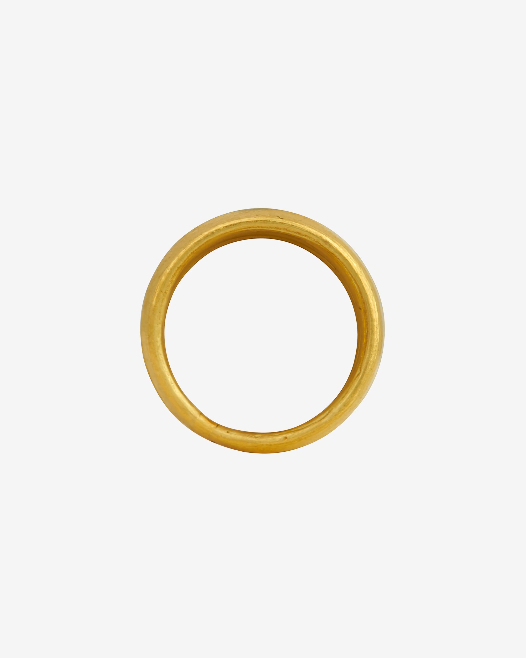 Temple of the Sun Fluted Ring Solid Gold