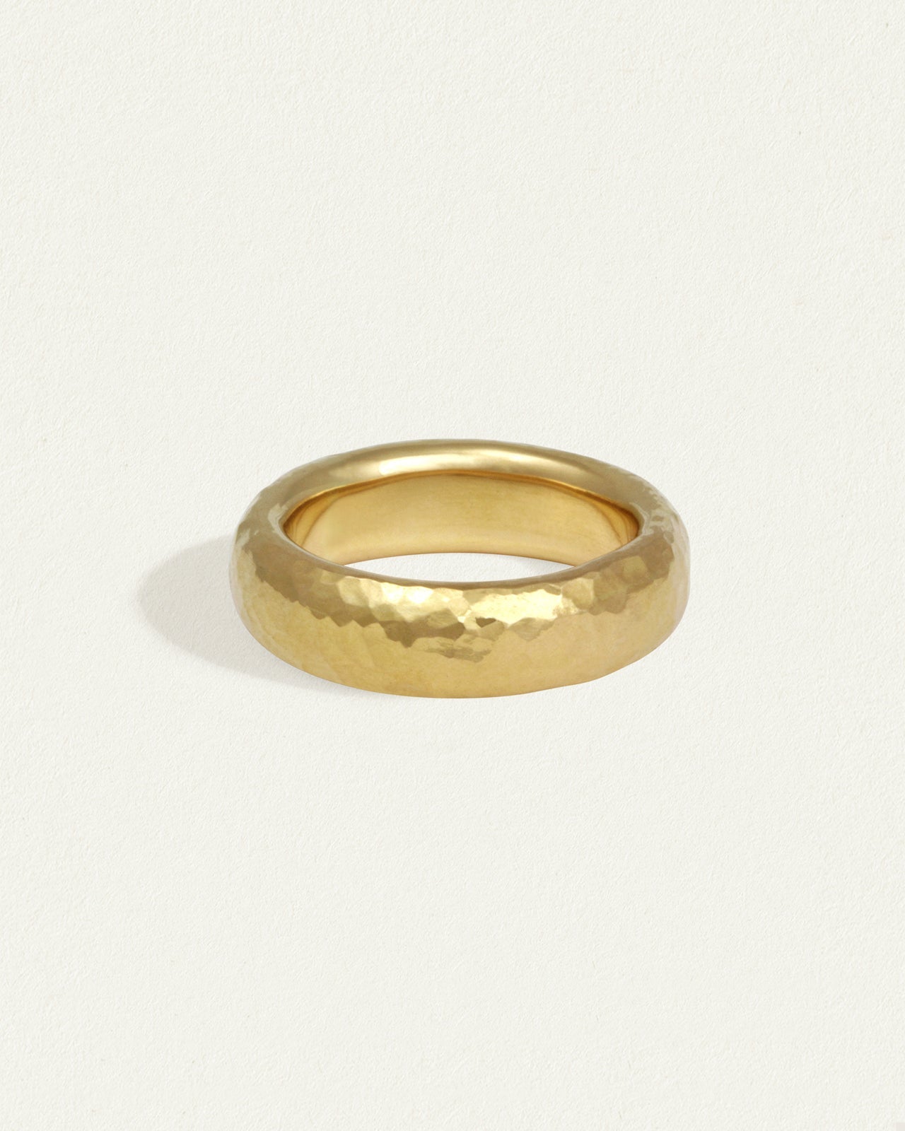 Solid gold ring newest