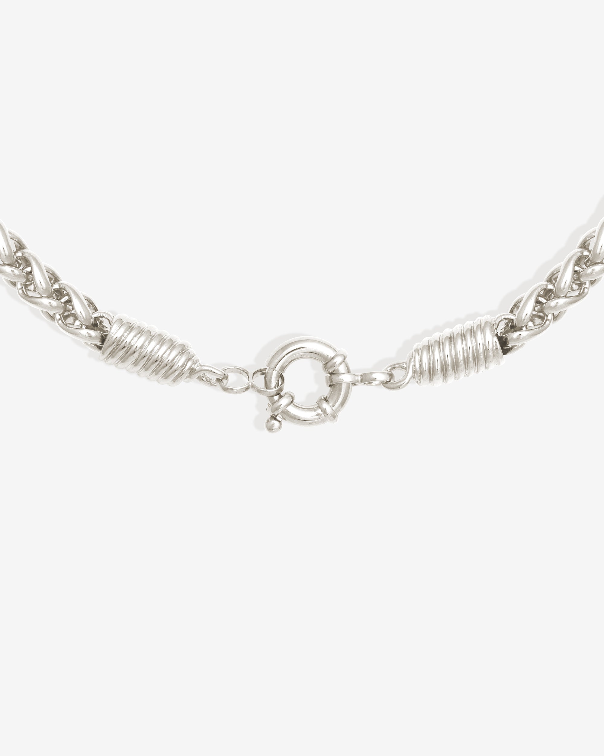 Temple of the Sun Harvest Necklace Silver