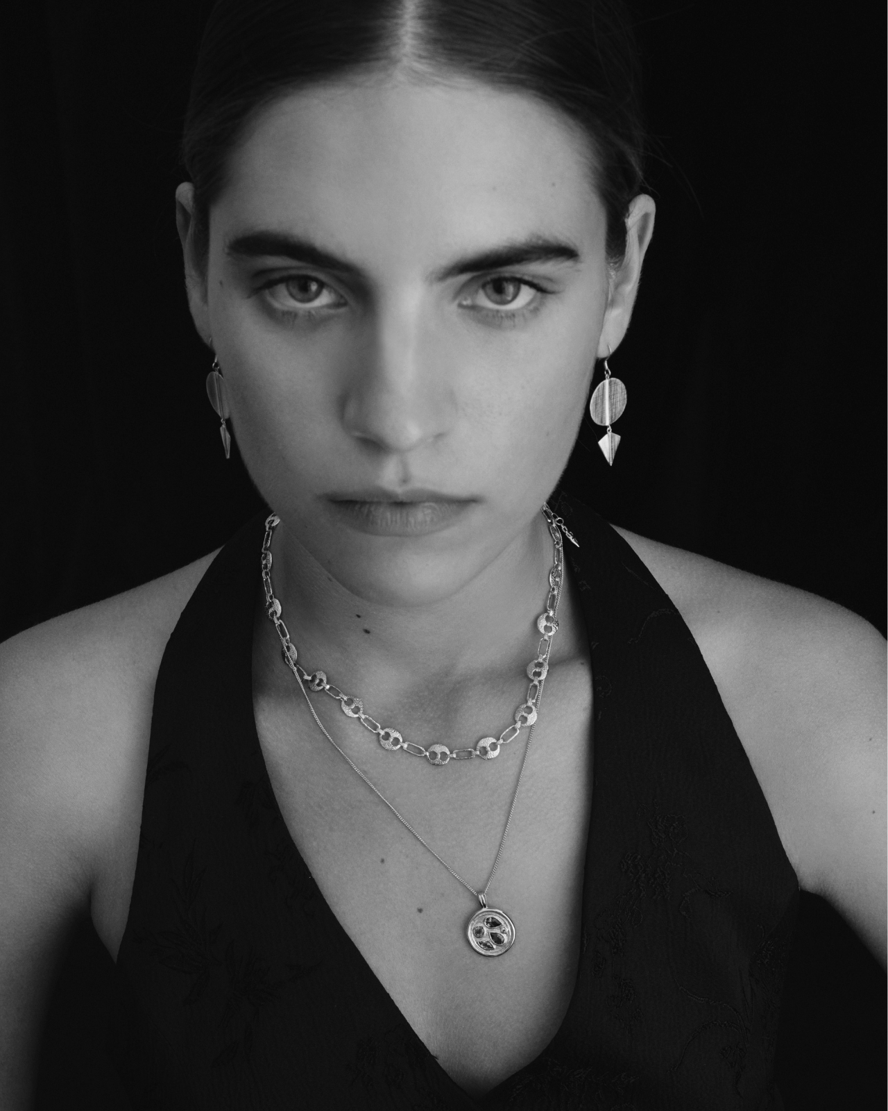 Temple of the Sun Hera Necklace Silver