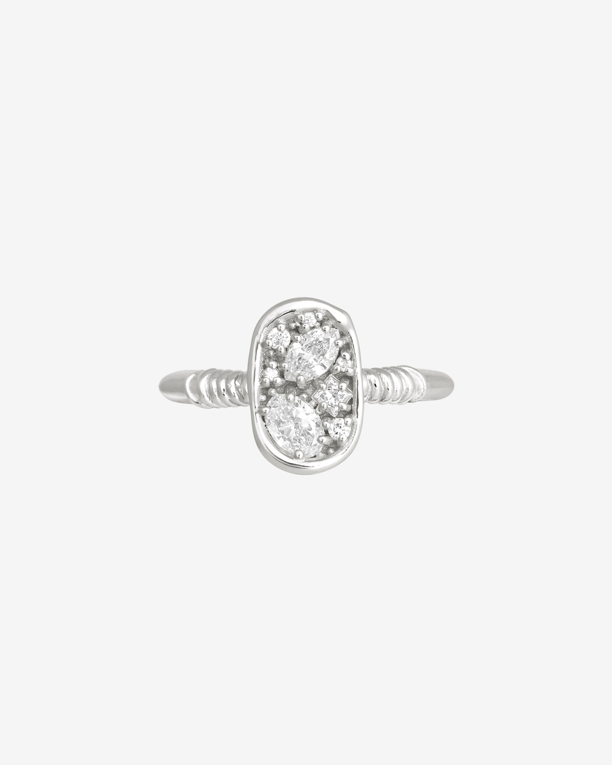 Temple of the Sun Illume Ring Diamond White Gold