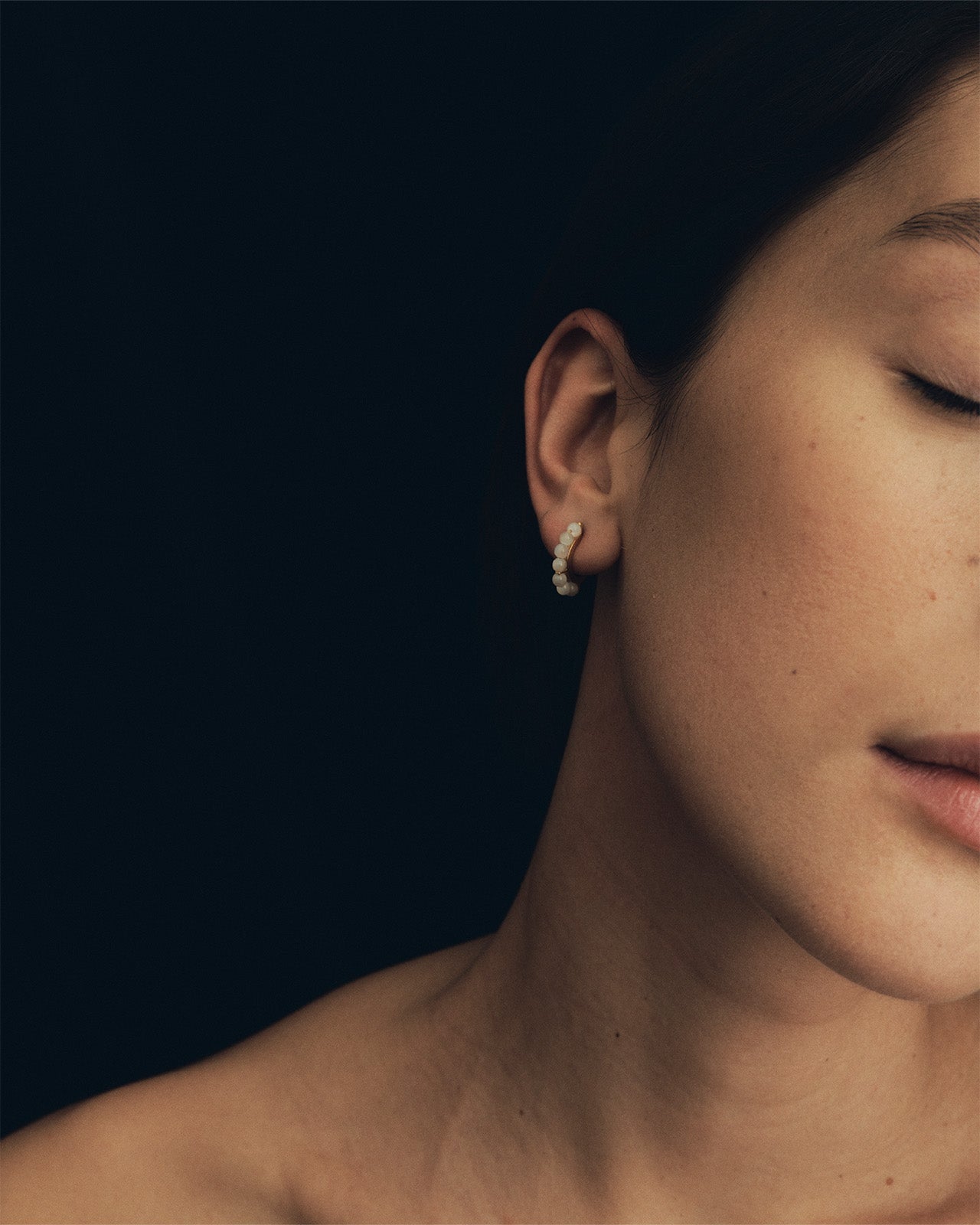 Temple of the Sun Ines Earrings Gold Vermeil