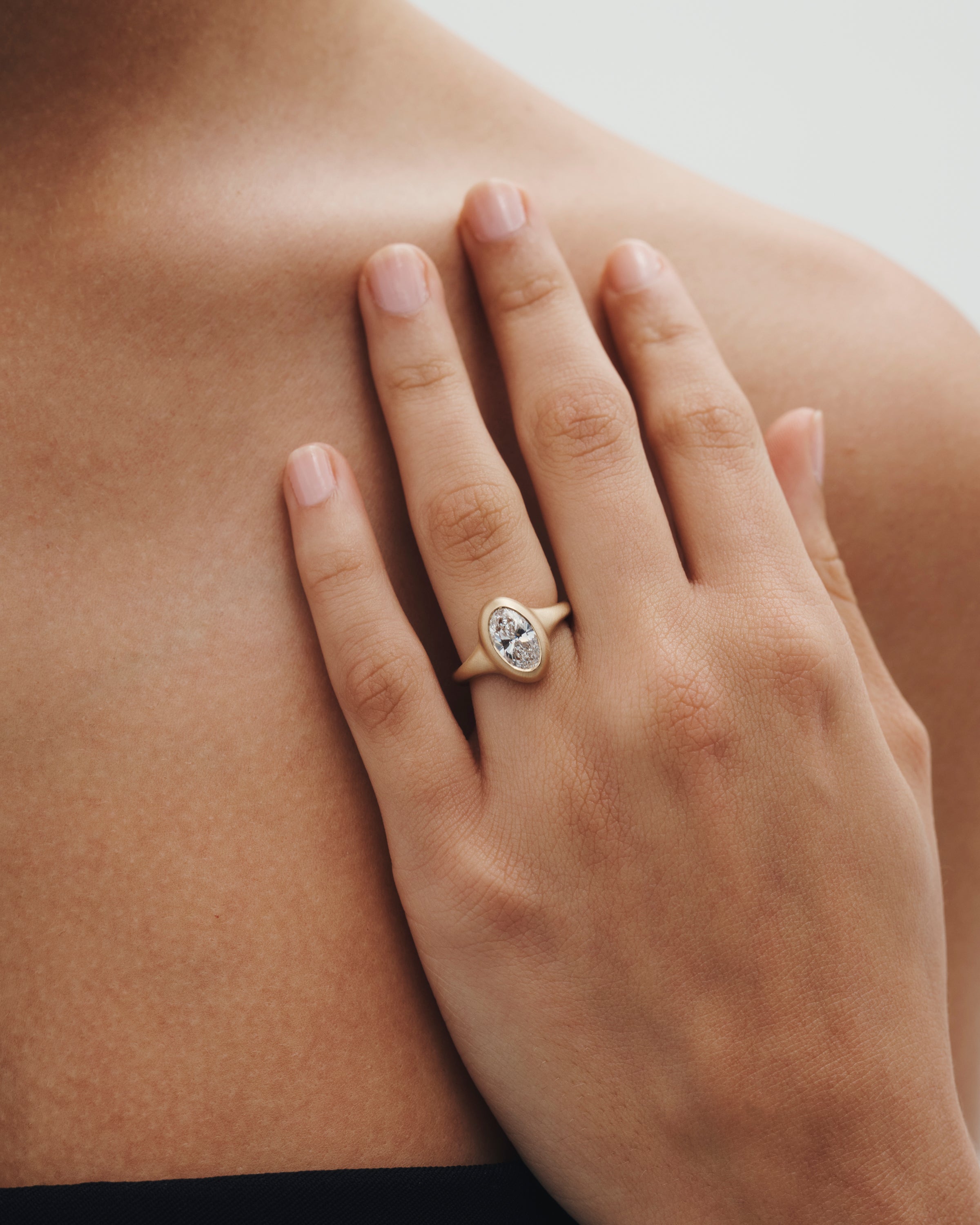 Temple of the Sun Iris Ring 1.50ct Diamond Solid Gold