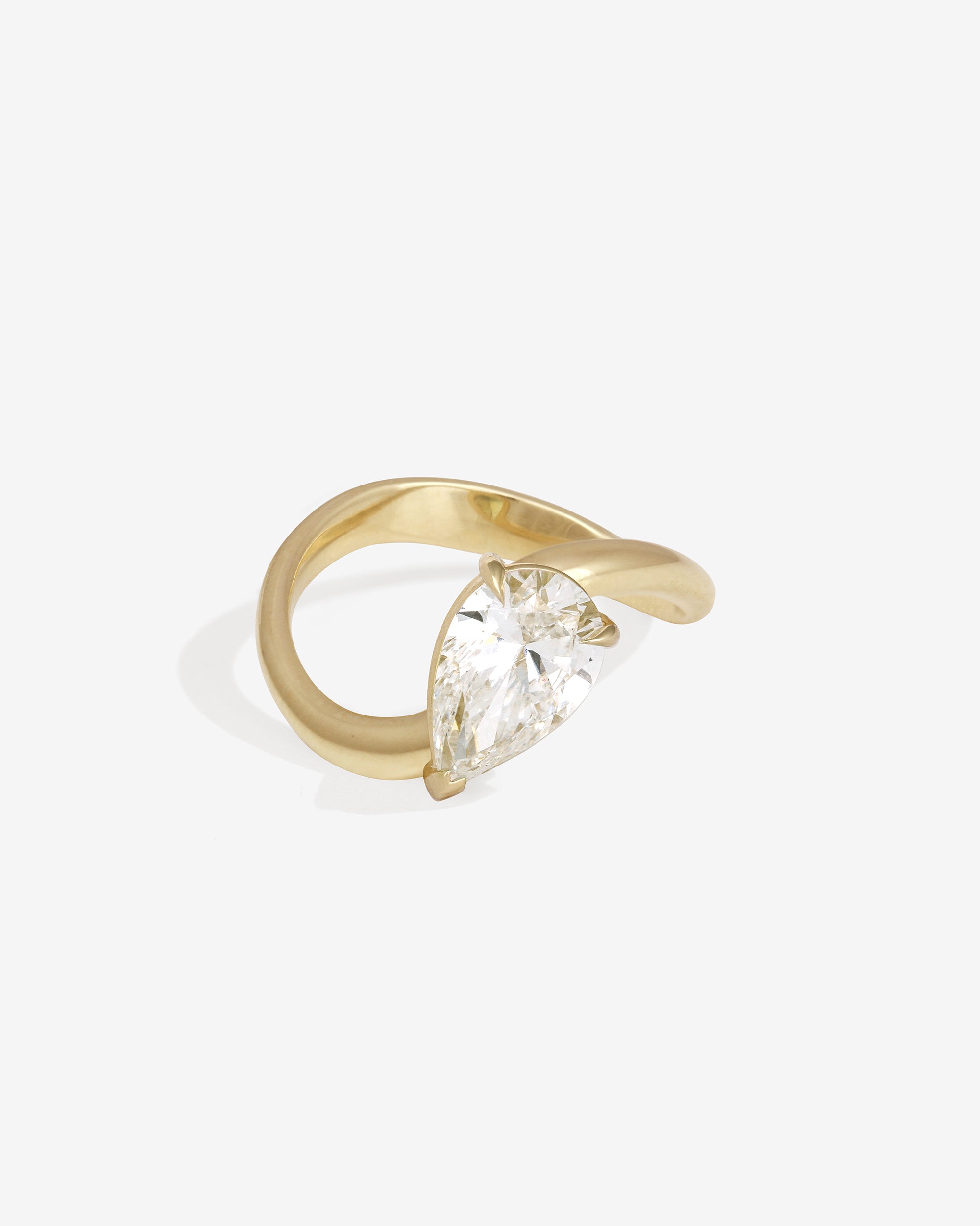 Temple of the Sun Ivy Ring Diamond Solid Gold