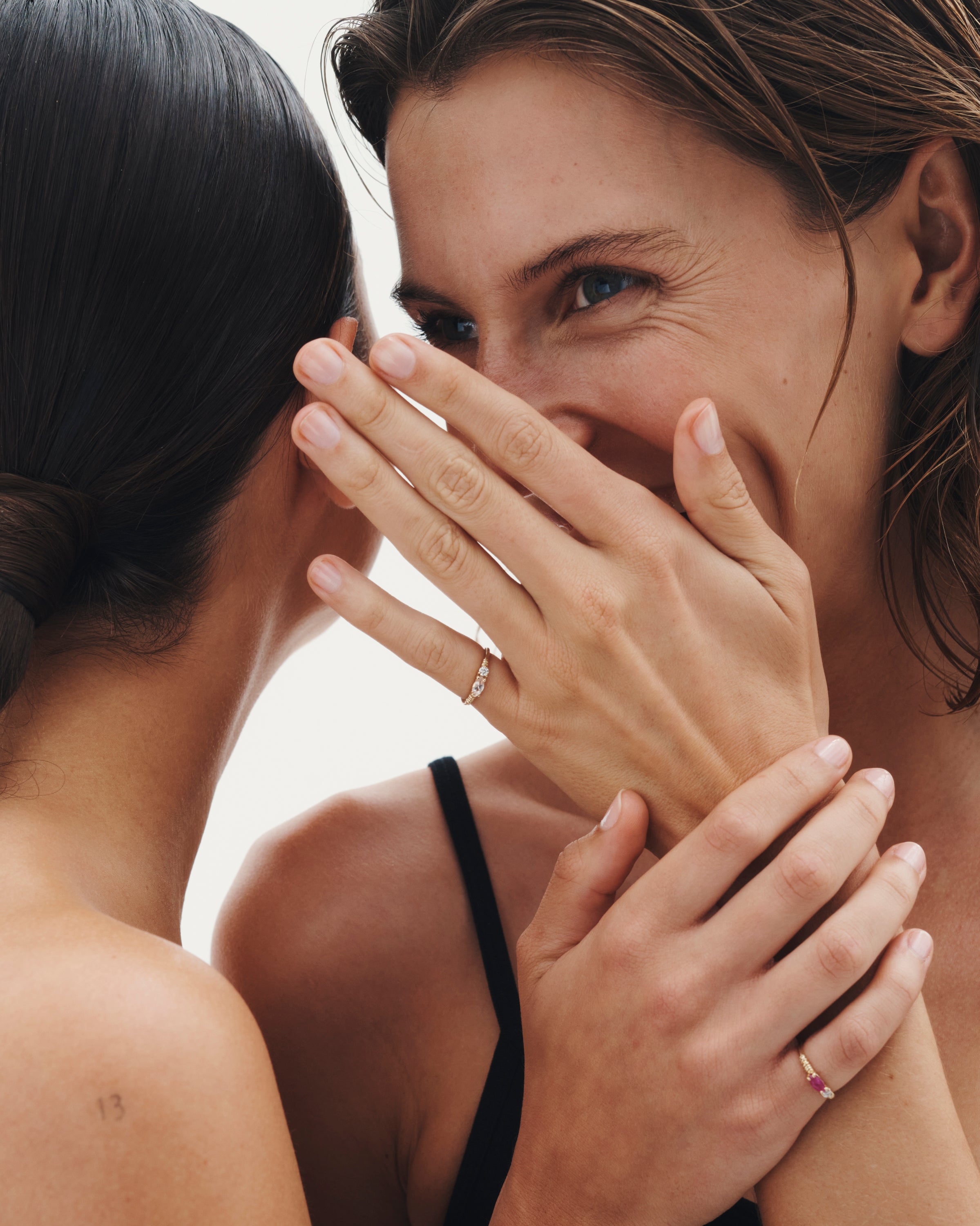 Temple of the Sun Jasmine Ring Morganite Diamond Solid Gold