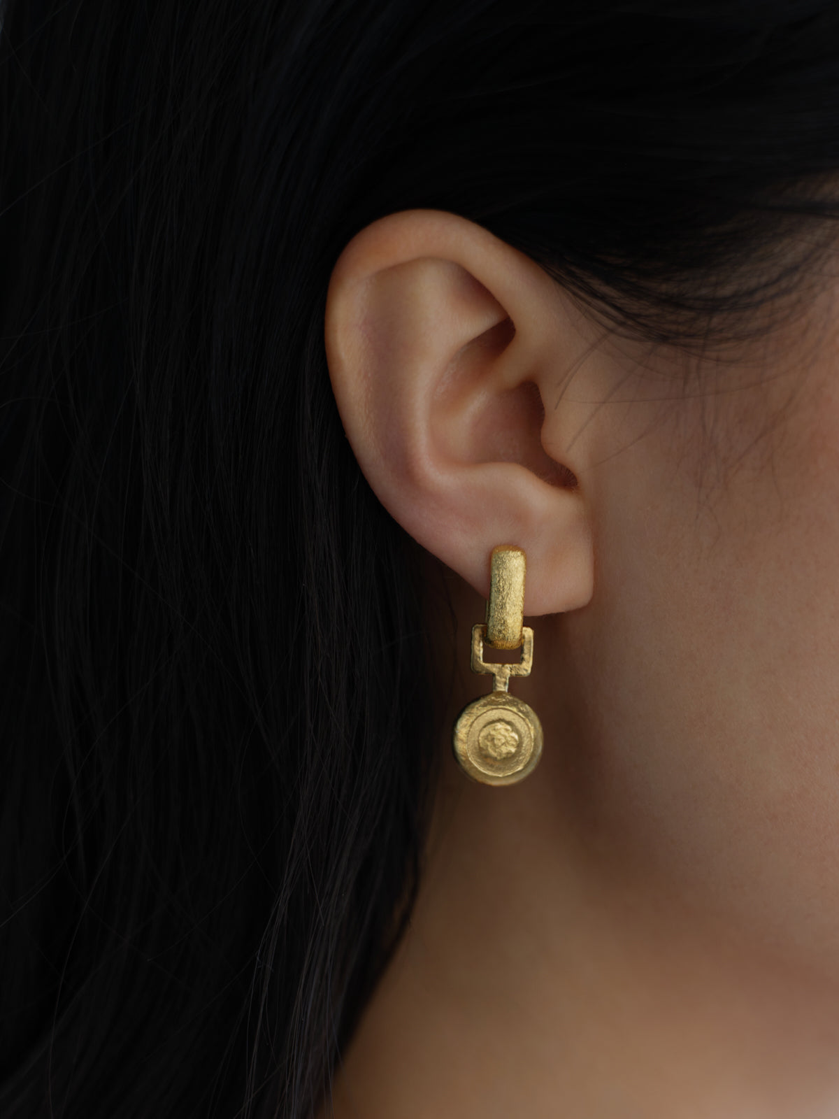 Temple of the Sun Jewellery Alida Earrings Gold Vermeil