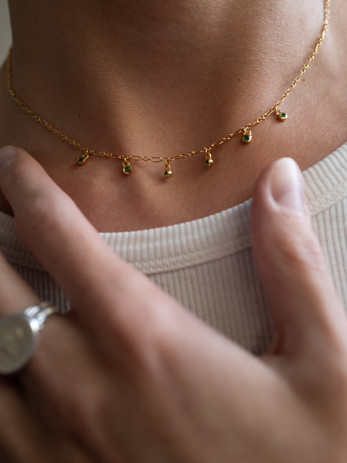 Temple of the Sun Jewellery Ceres Necklace Gold Vermeil