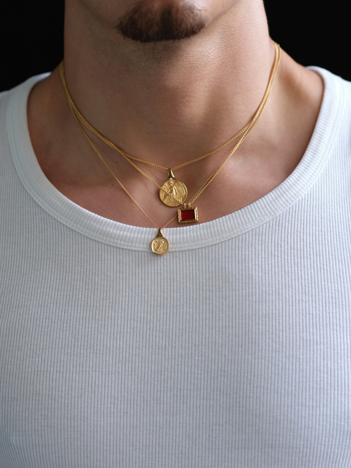 Temple of the Sun Jewellery Hestia Necklace Gold Vermeil