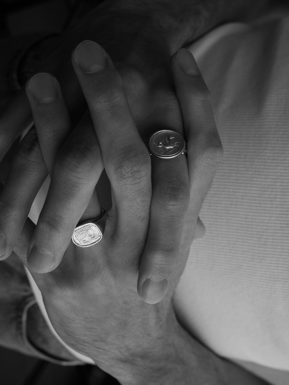 Temple of the Sun Jewellery Labyrinth Ring Silver