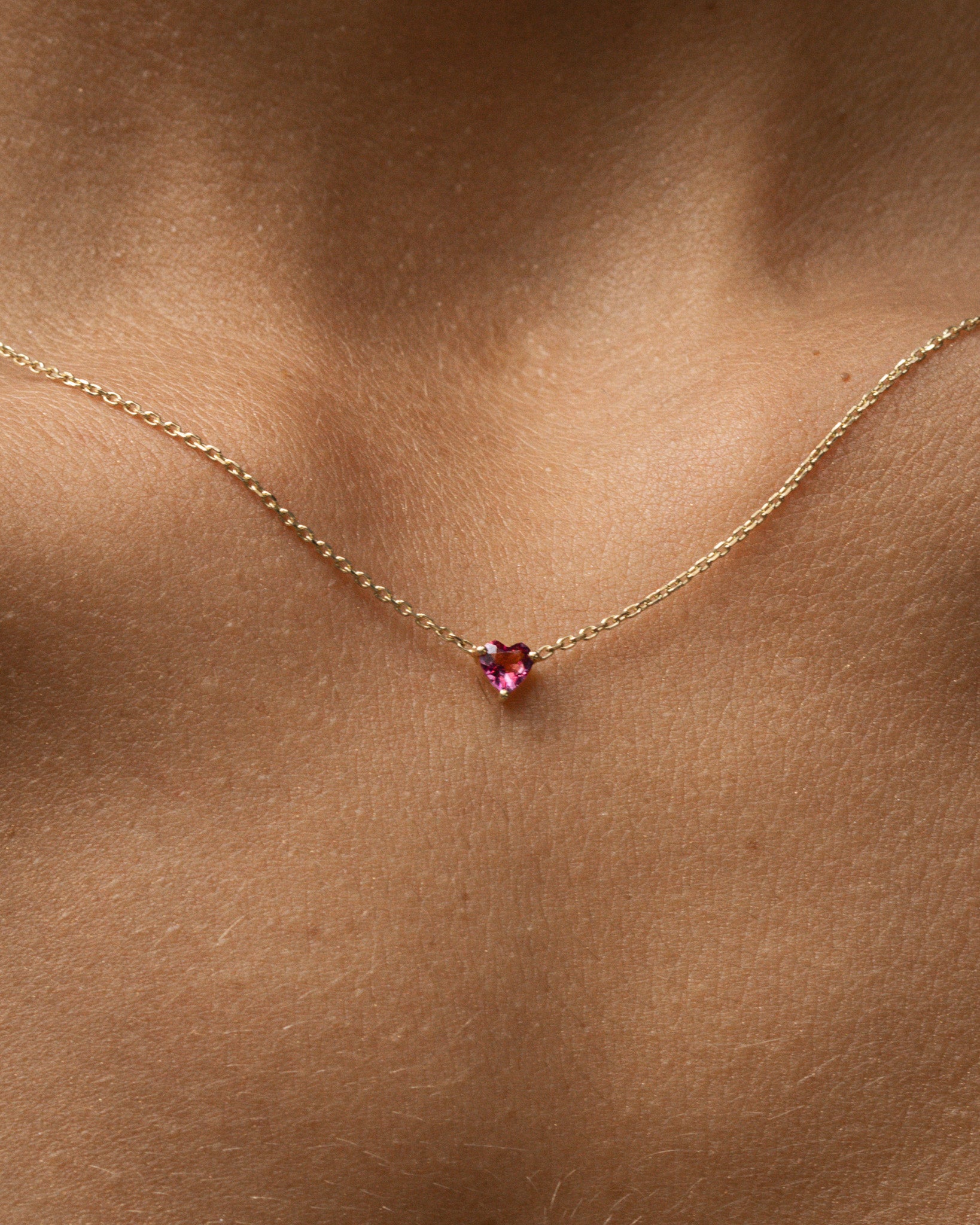 Temple of the Sun Jewellery Venus Necklace Tourmaline Solid Gold