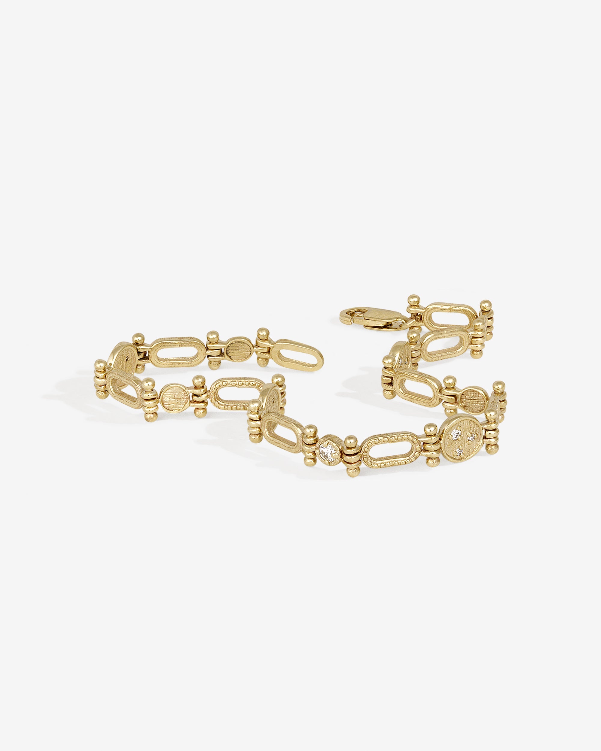 Temple of the Sun Kasia Bracelet Diamond Solid Gold