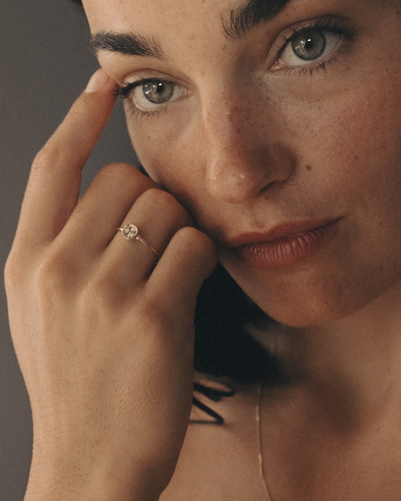 Temple of the Sun Kasia Coin Ring Solid Gold