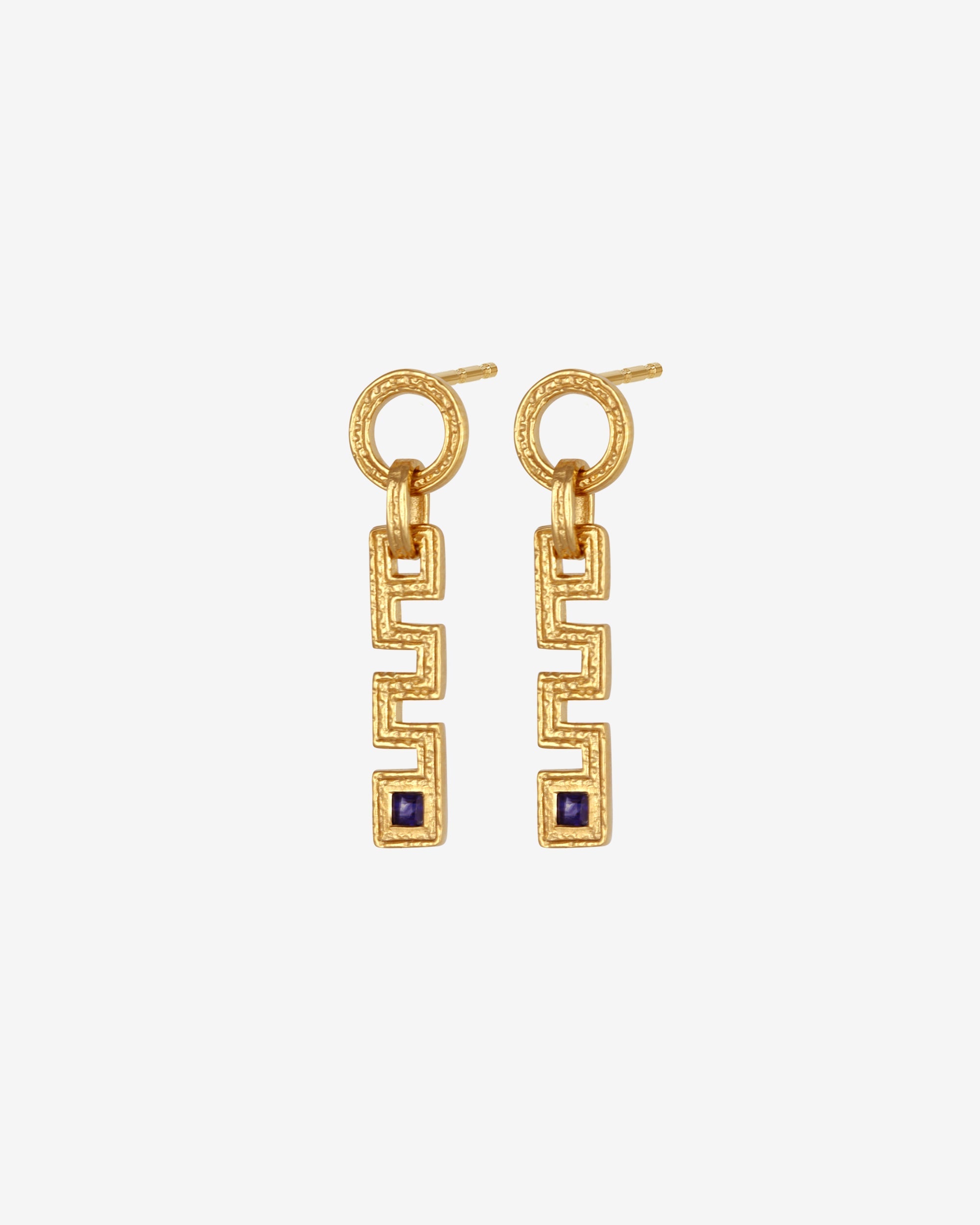 Temple of the Sun Larissa Earrings Gold Vermeil
