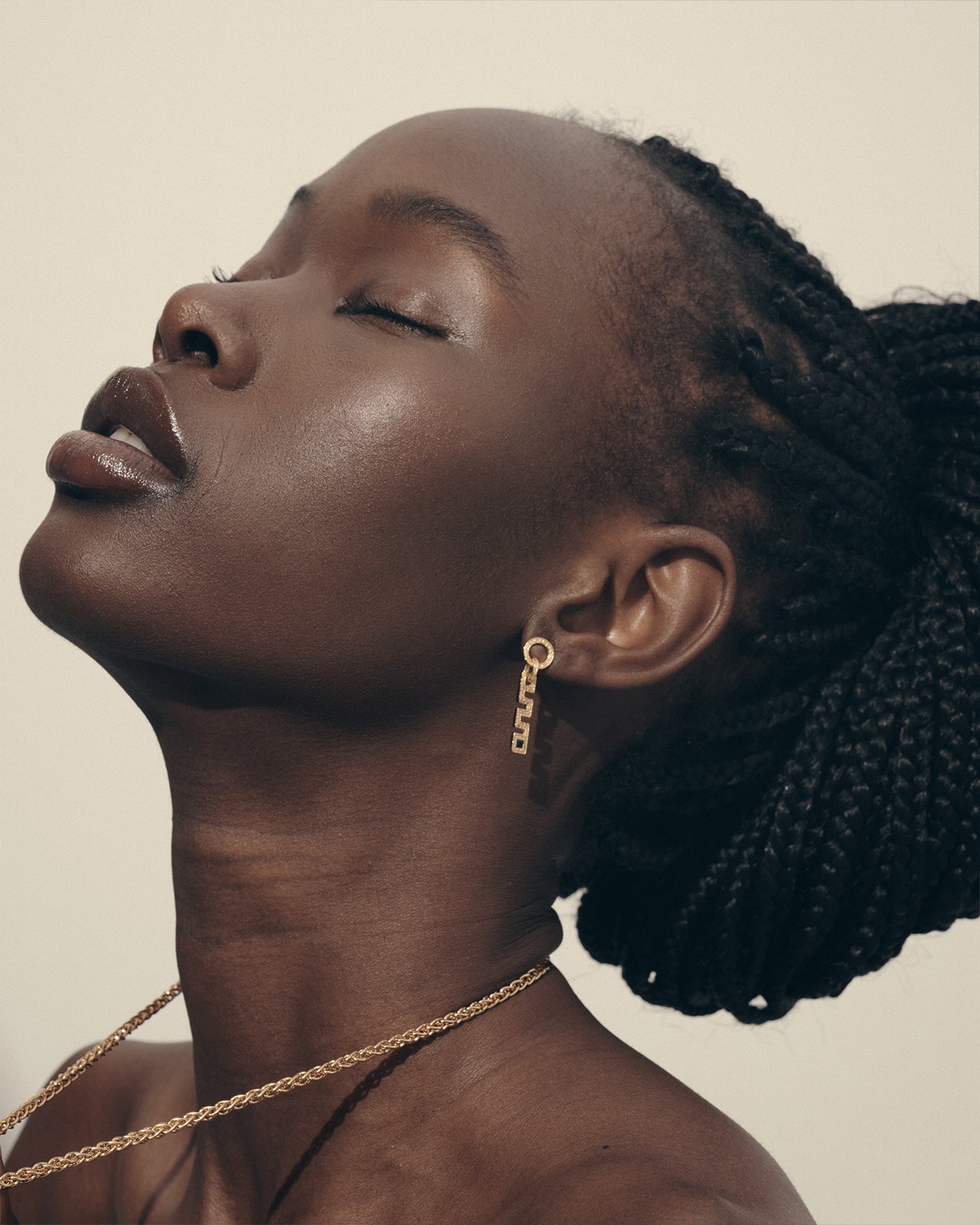 Temple of the Sun Larissa Earrings Gold Vermeil