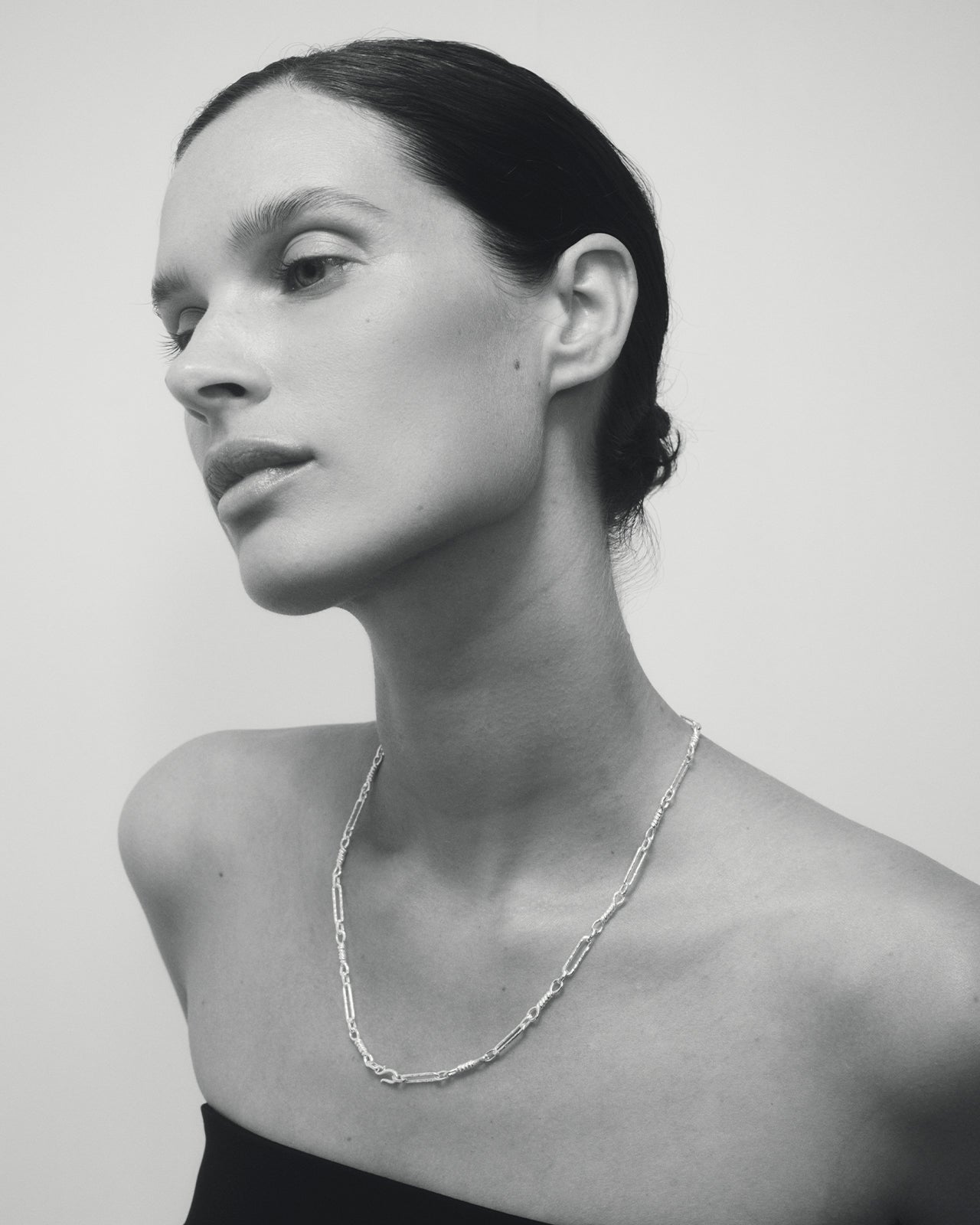 Temple of the Sun Lasa Chain Necklace Silver