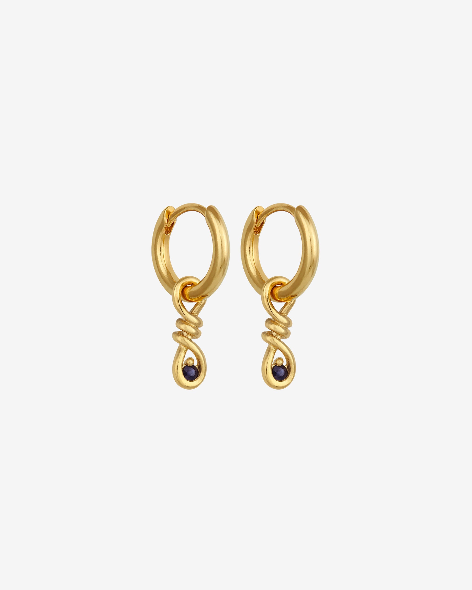 Temple of the Sun Lia Earrings Gold Vermeil
