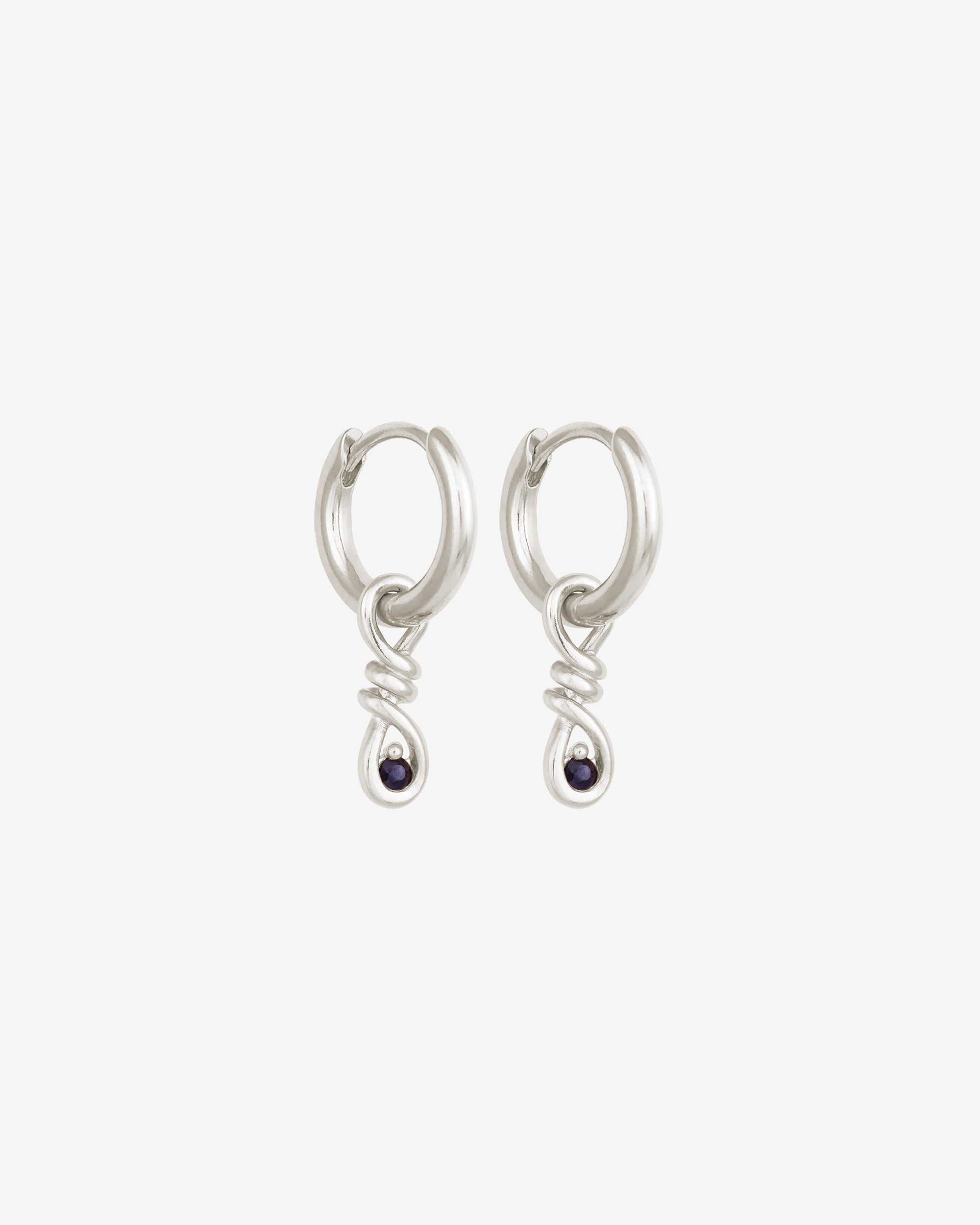 【TEMPLE OF THE SUN】Lia シルバー ドロップピアス/Mythos Lia Earrings Silver – Temple of the Sun Jewellery