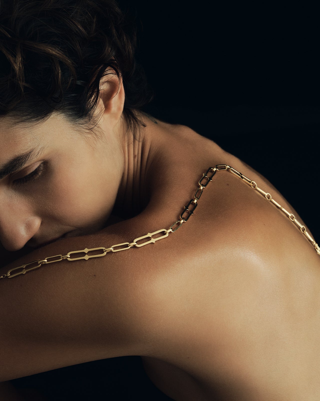 Temple of the Sun Livia Necklace Gold Vermeil