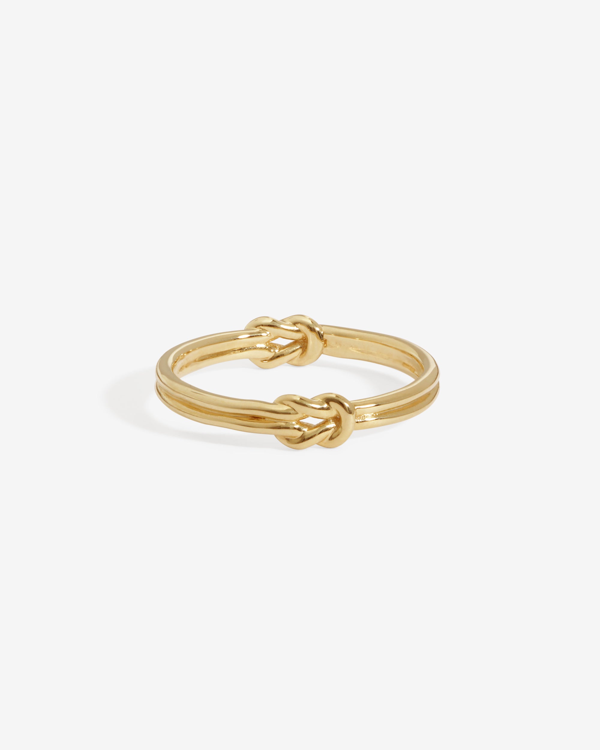 Temple of the Sun Love Knot Ring Solid Gold