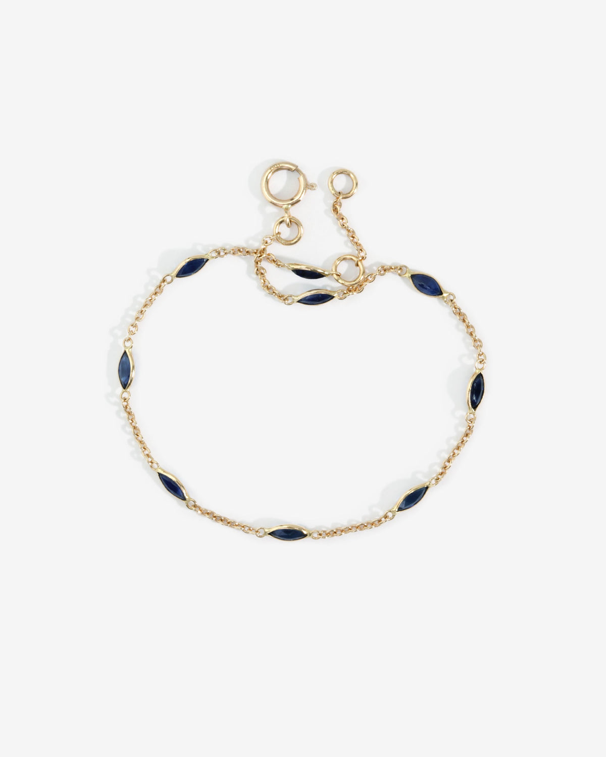 Lucia Marquise Bracelet Solid Gold