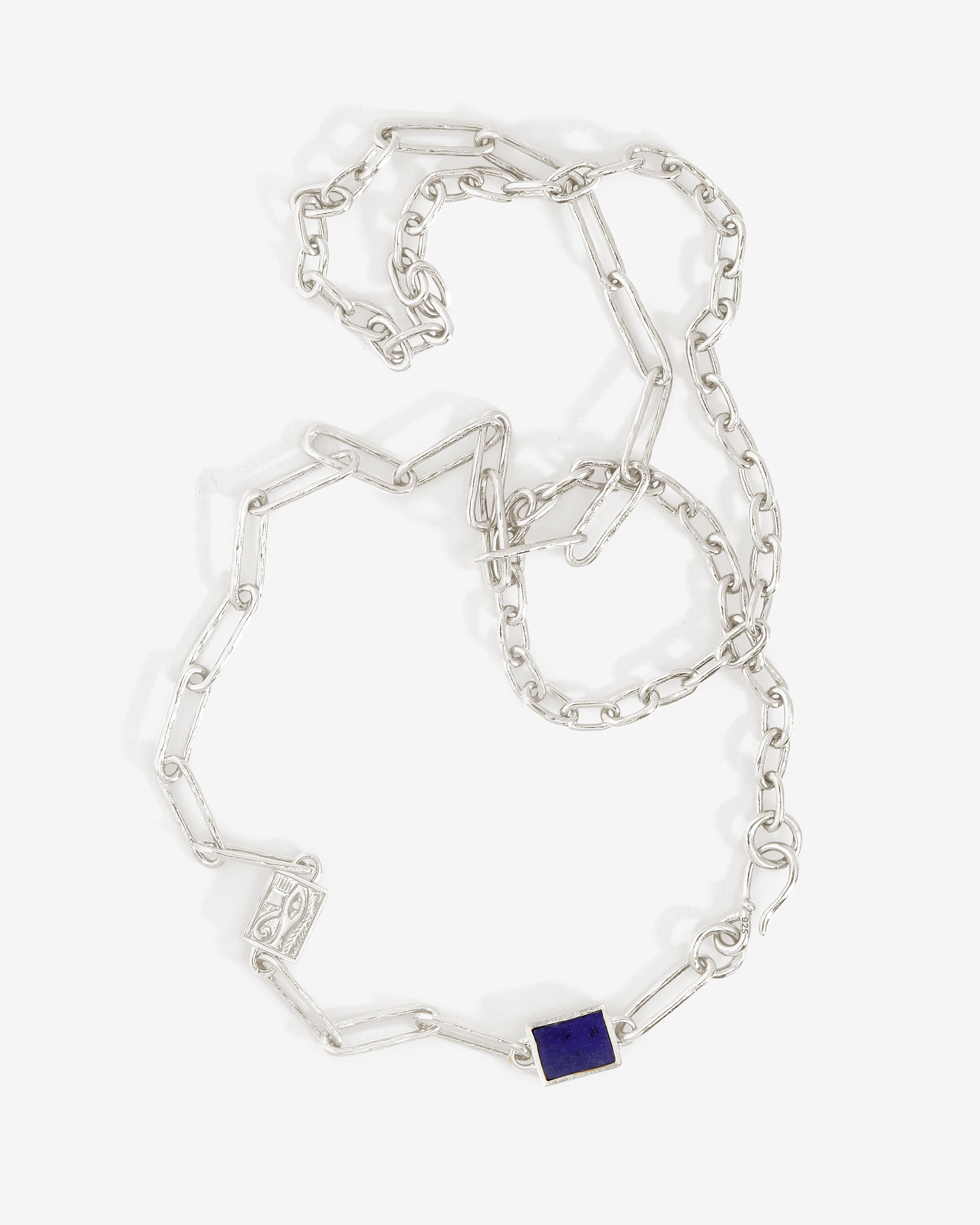 Temple of the Sun Luxor Chain Silver