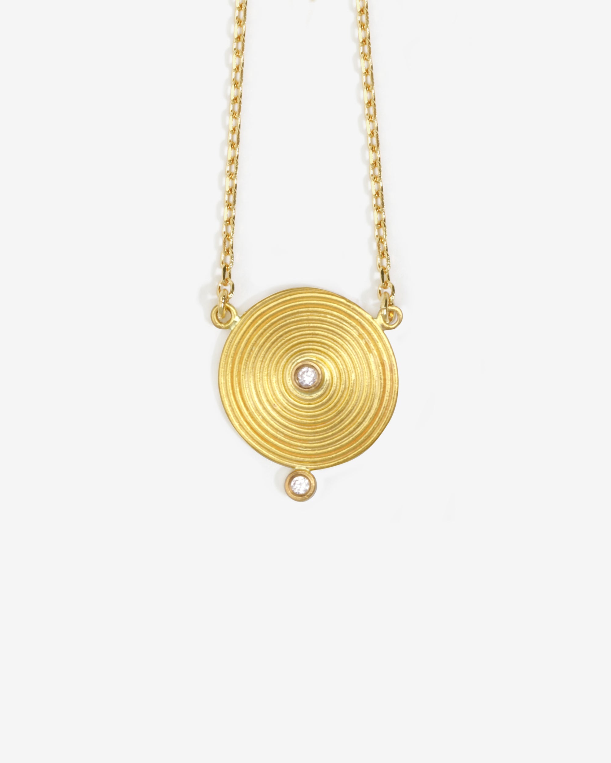 Temple of the Sun Lydia Necklace Solid Gold