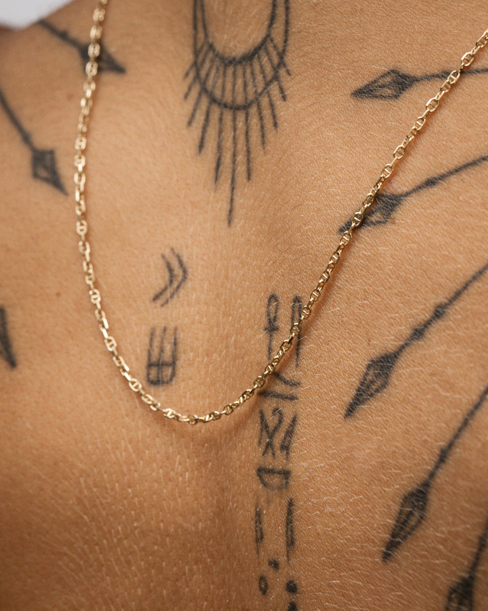 Temple of the Sun Mariner Chain 1.7mm Solid Gold