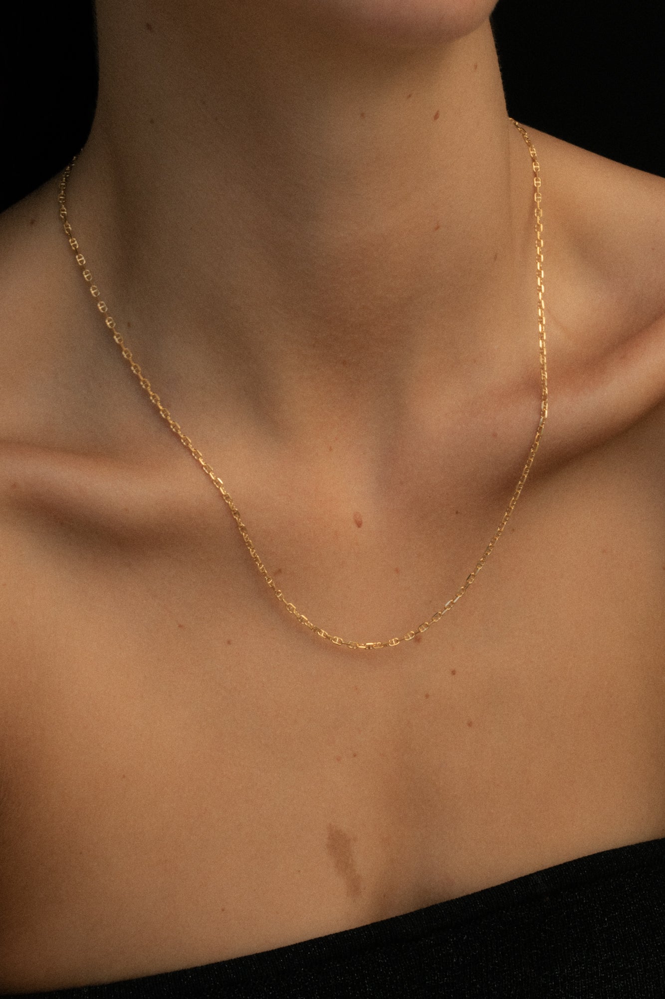 Temple of the Sun Mariner Chain 2.2mm Gold Vermeil