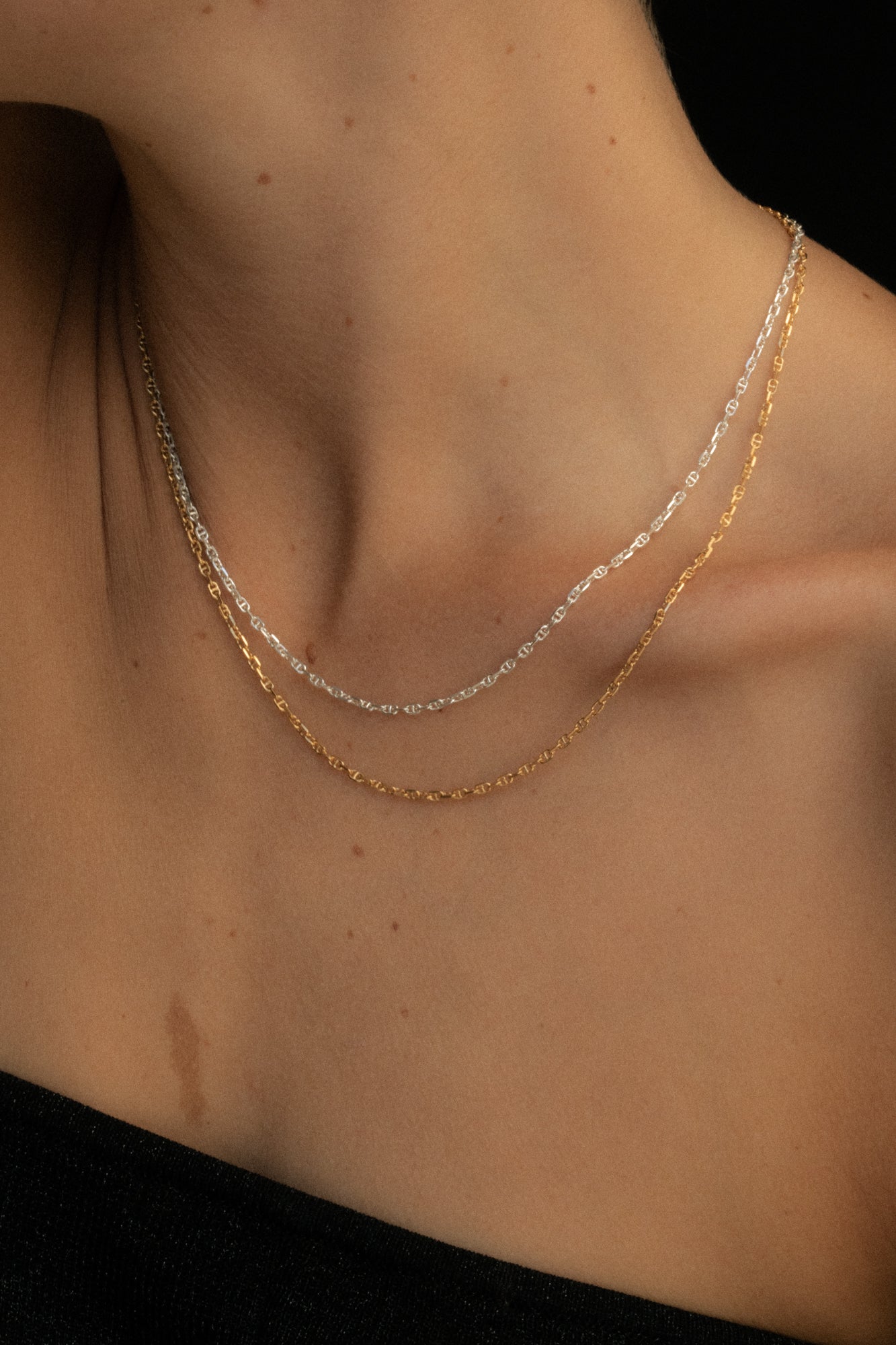 Temple of the Sun Mariner Chain 2.2mm Gold Vermeil