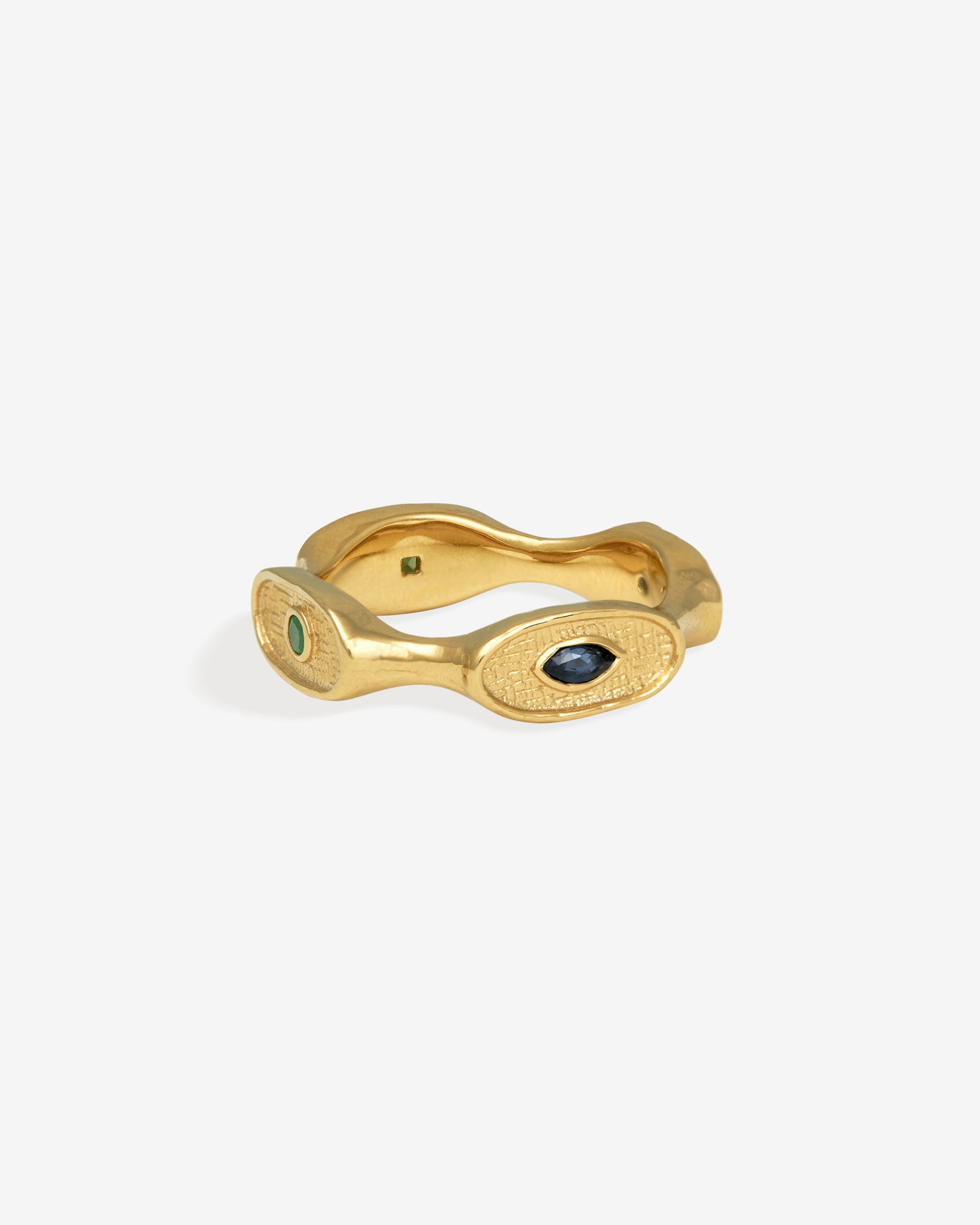 Mira Seal Ring Gold Vermeil – Temple of the Sun Jewellery
