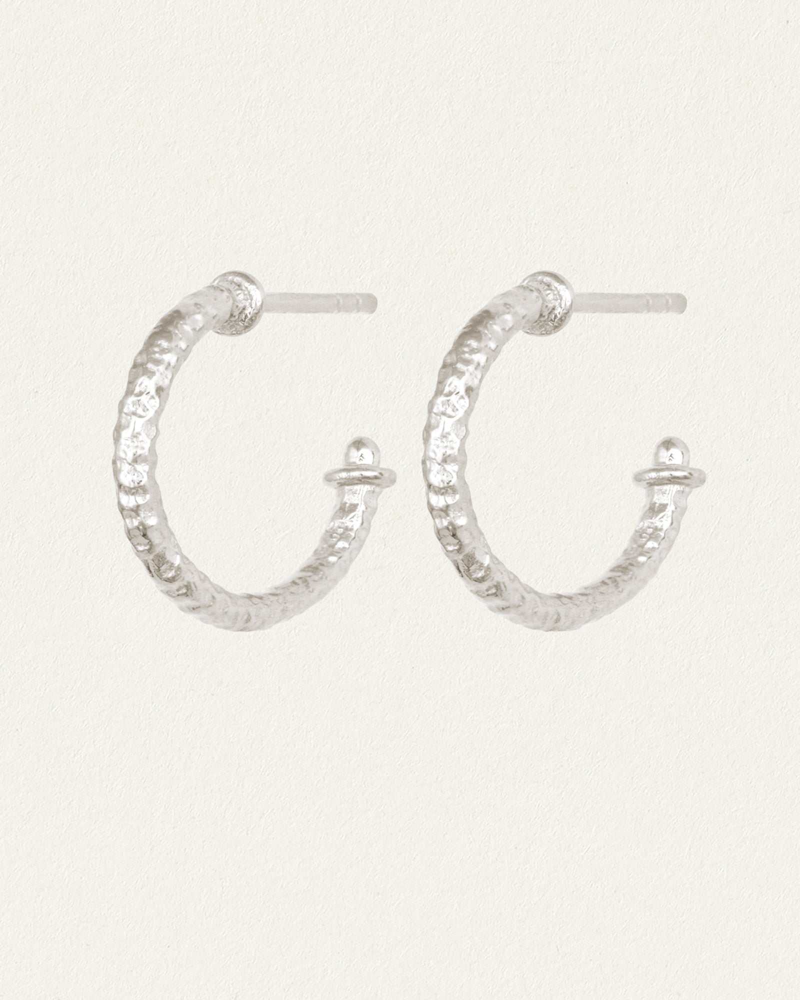 Molten Spiral Hoop Earring main image 0
