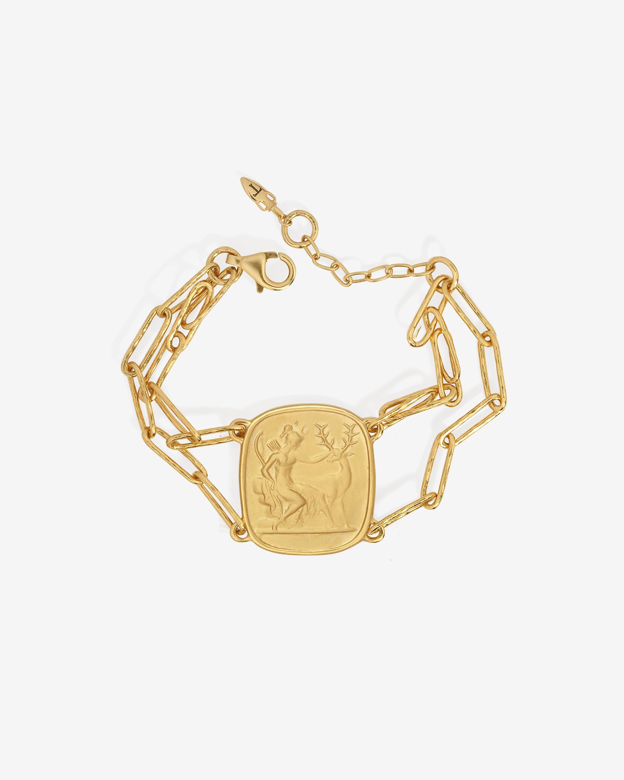 Temple of the Sun Mythos Bracelet Gold Vermeil