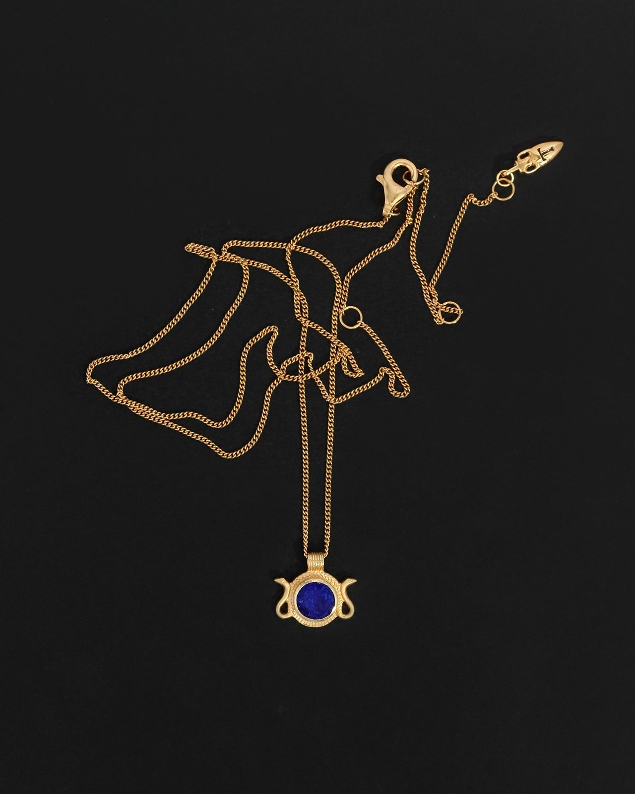 Temple of the Sun Naja Necklace Gold Vermeil