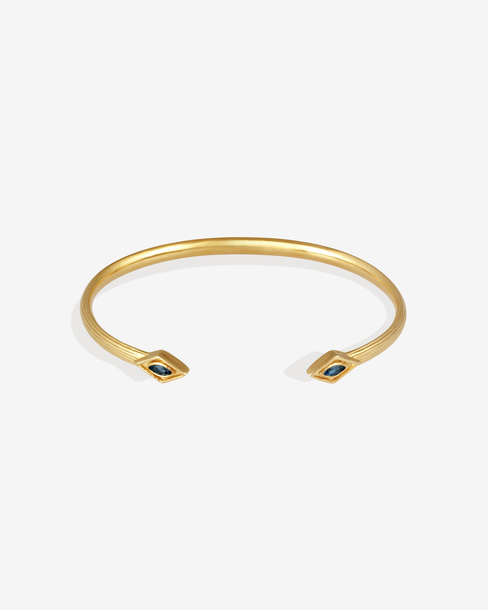 Temple of the Sun Nazar Cuff Gold Vermeil