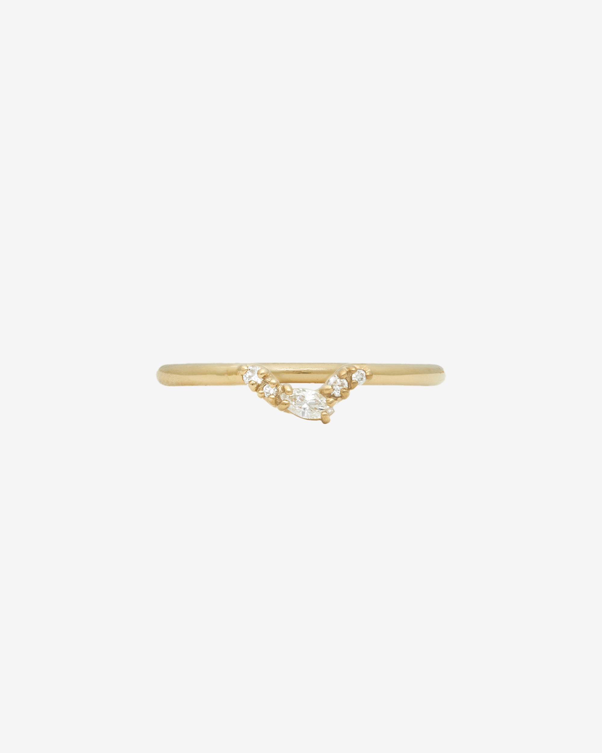 Temple of the Sun Nimbus Ring Diamond Solid Gold