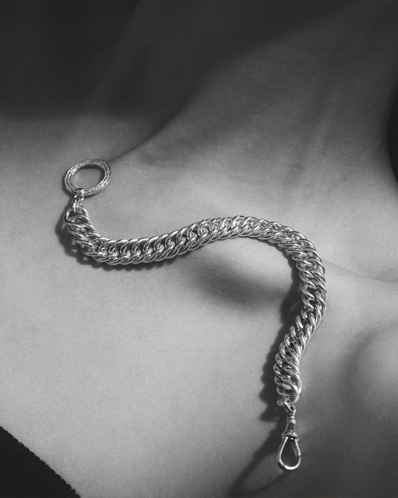 Temple of the Sun Olympus Bracelet Silver