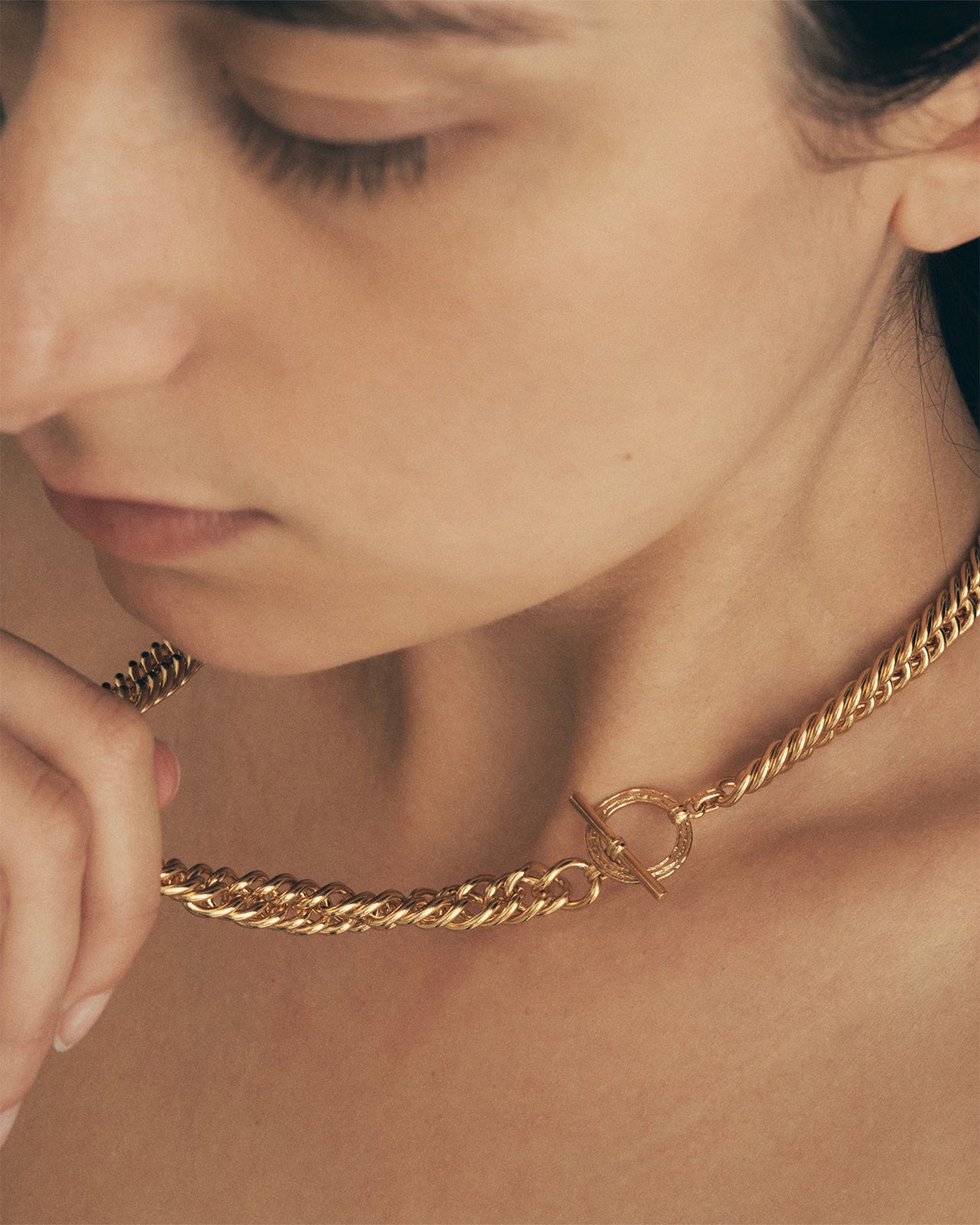 Temple of the Sun Olympus Necklace Gold Vermeil